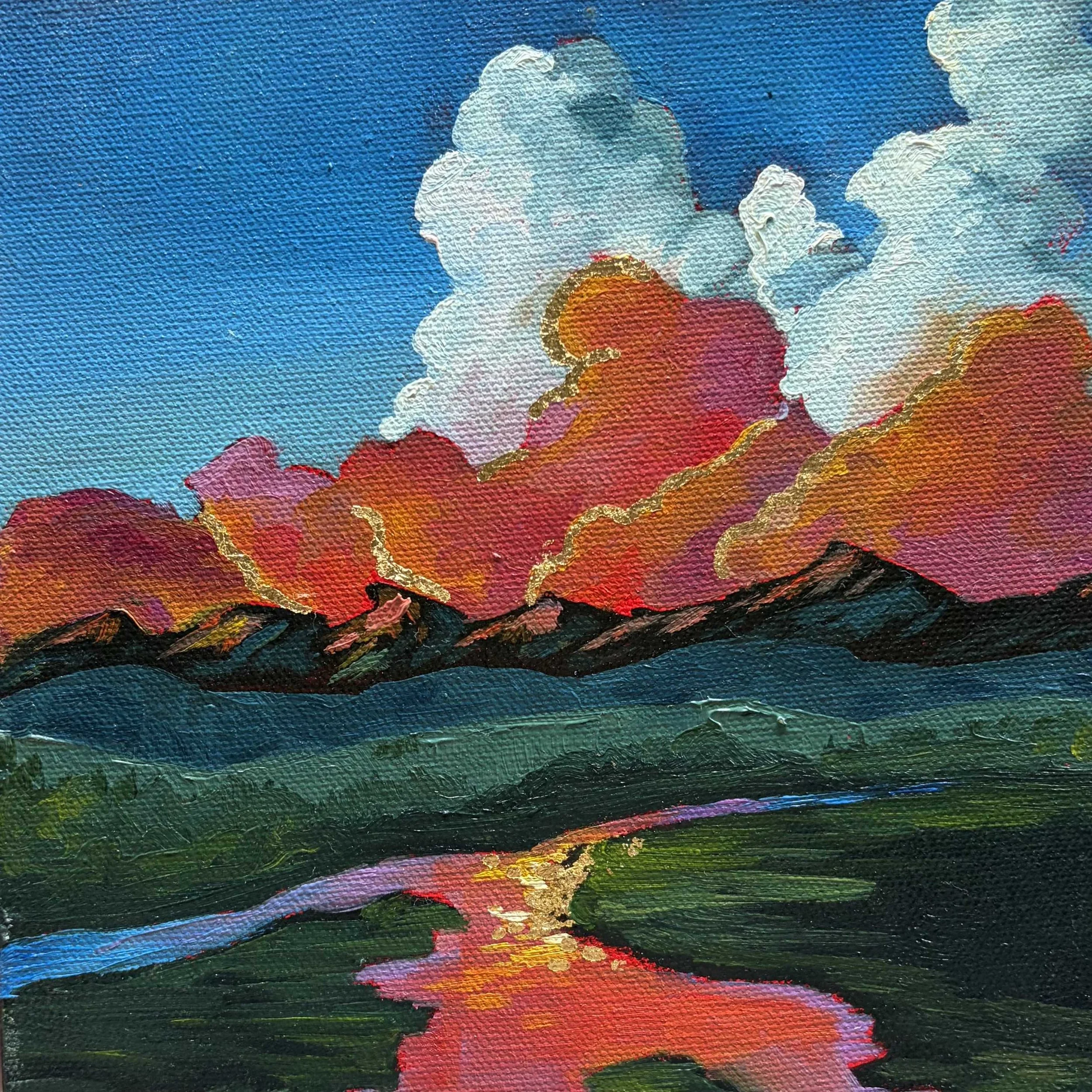 Connection (Gilded) - 8x8