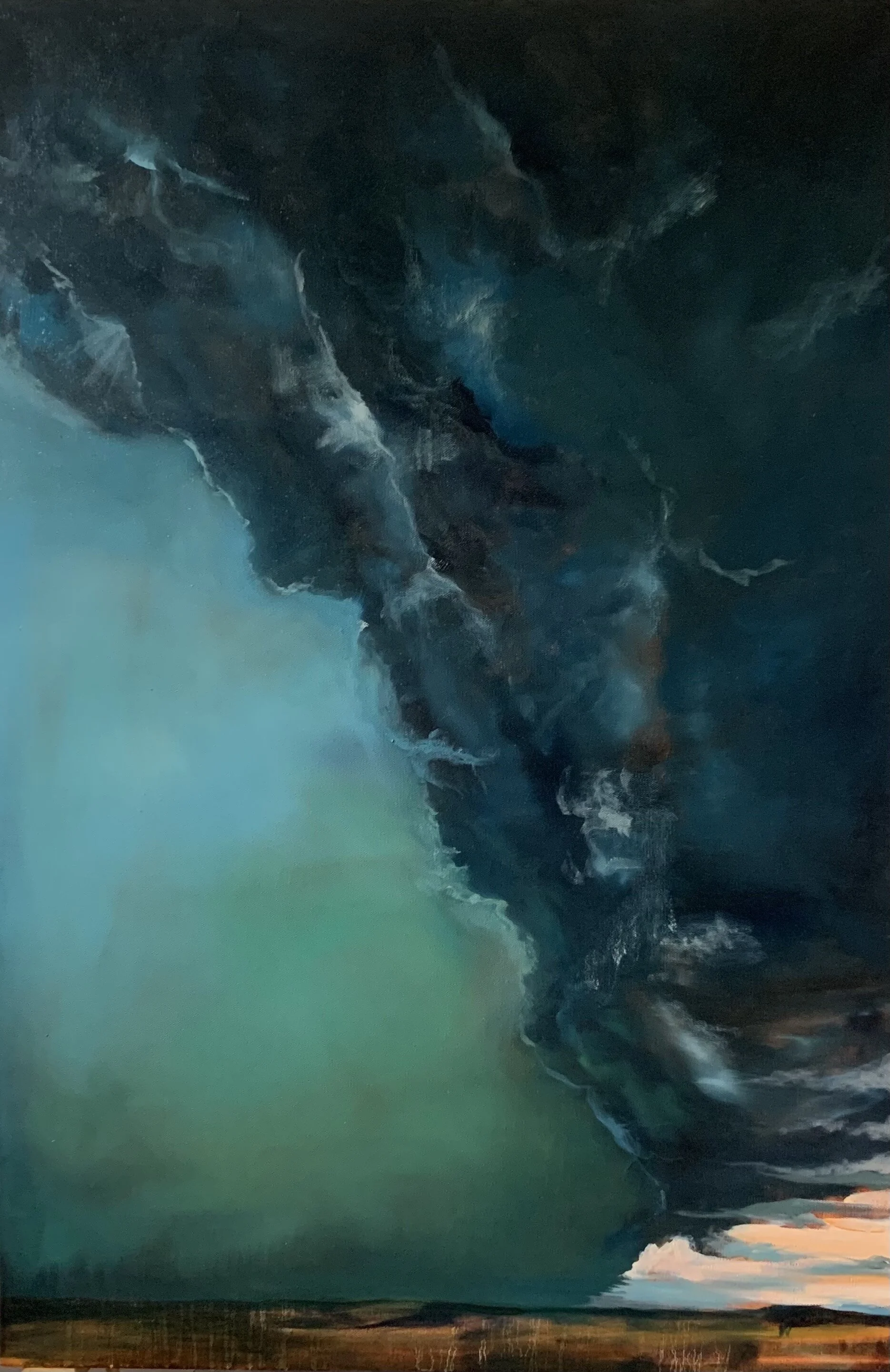 Washed Away - Oil Painting - 37x25 inches
