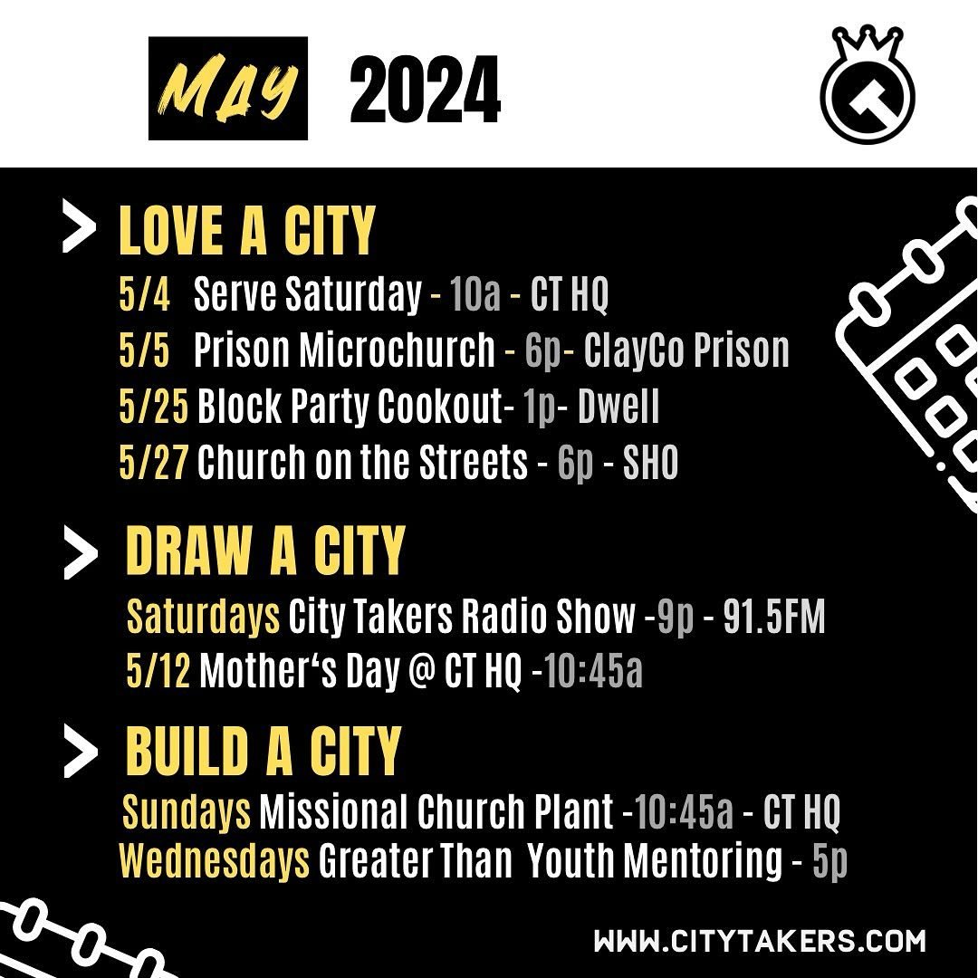 You&rsquo;re invited! Let&rsquo;s go!!

#LoveACity #DrawACity #BuildACity #WeAreTheChurch #CityTakers