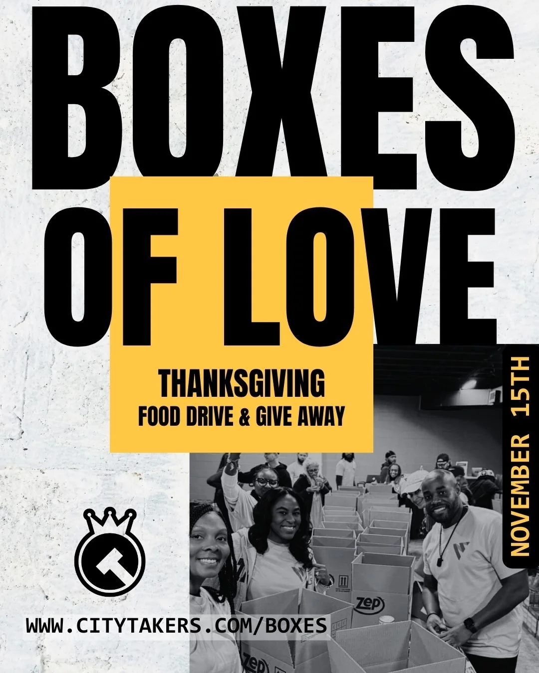Thanksgiving Boxes of Love