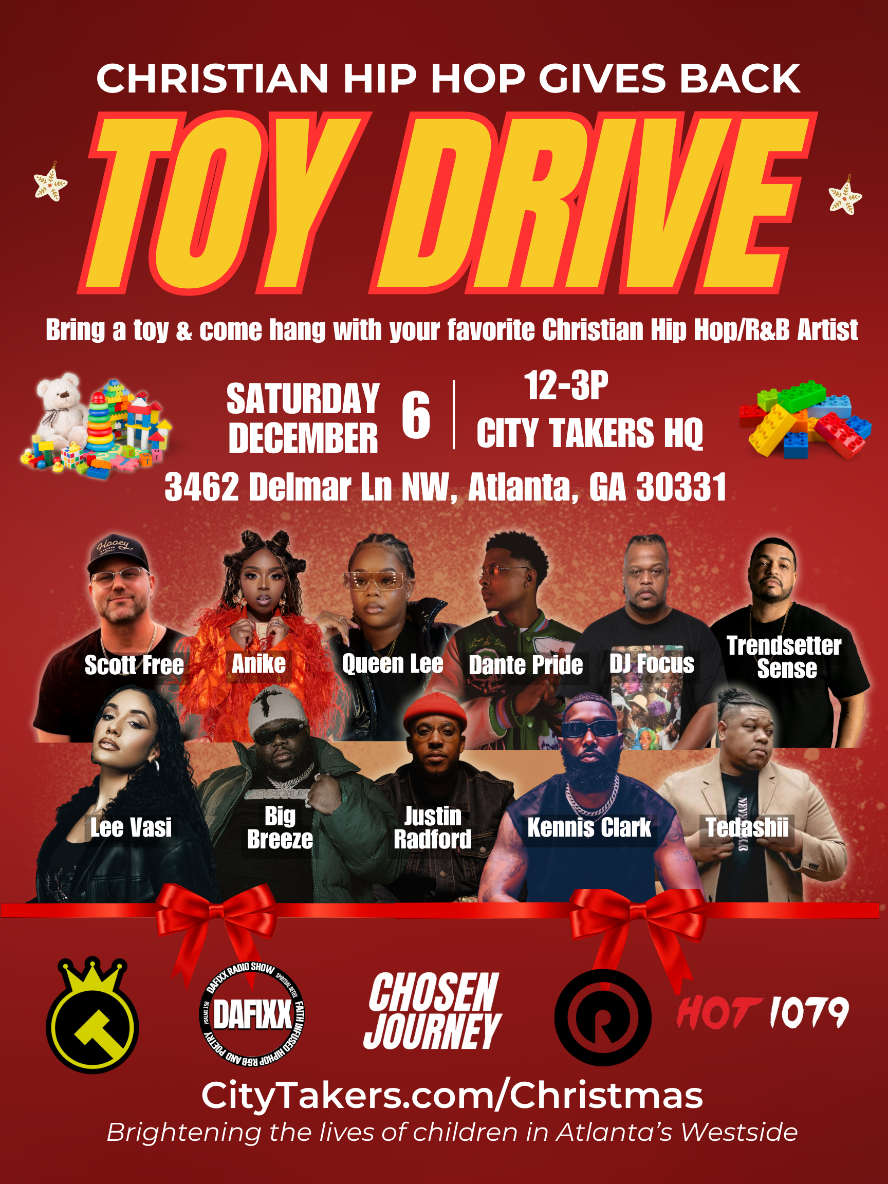 CHH Gives back - TOY DRIVE 