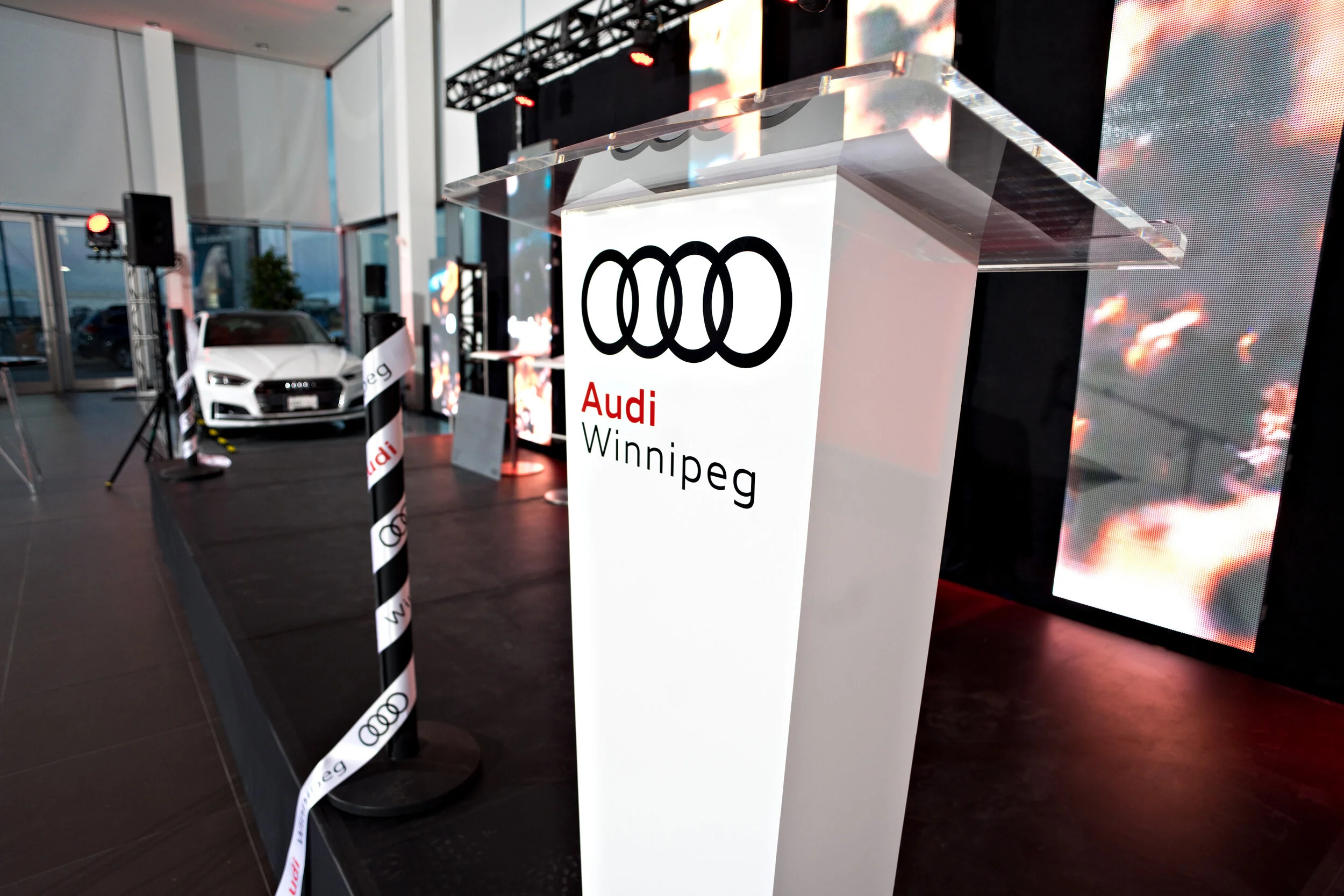 Audi Winnipeg Grand Opening — Soiree Event Planning
