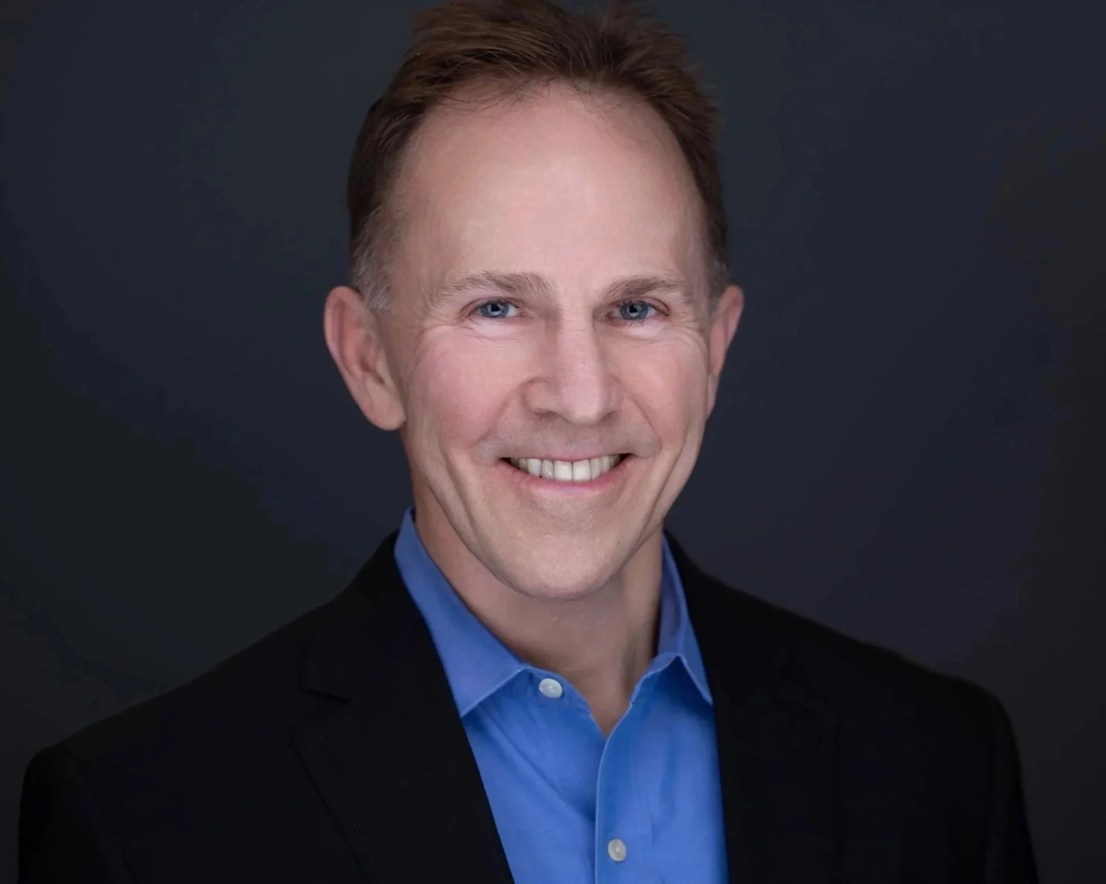Professional headshot session with expression coaching for online presence