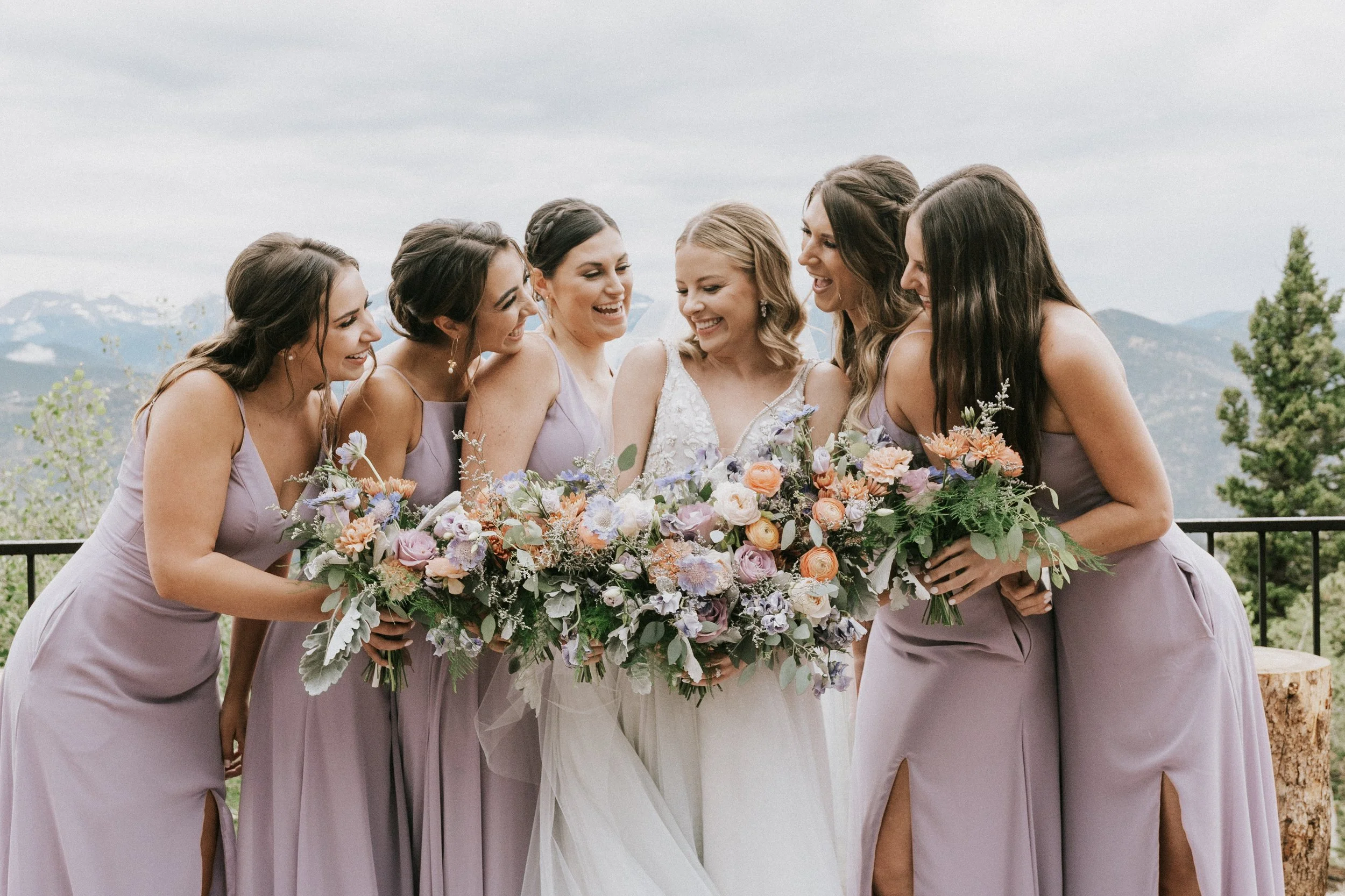 custom pick-up wedding florals