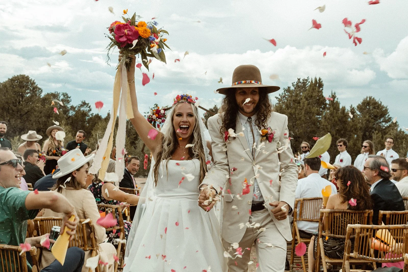 wedding florists dream in Taos, New Mexico