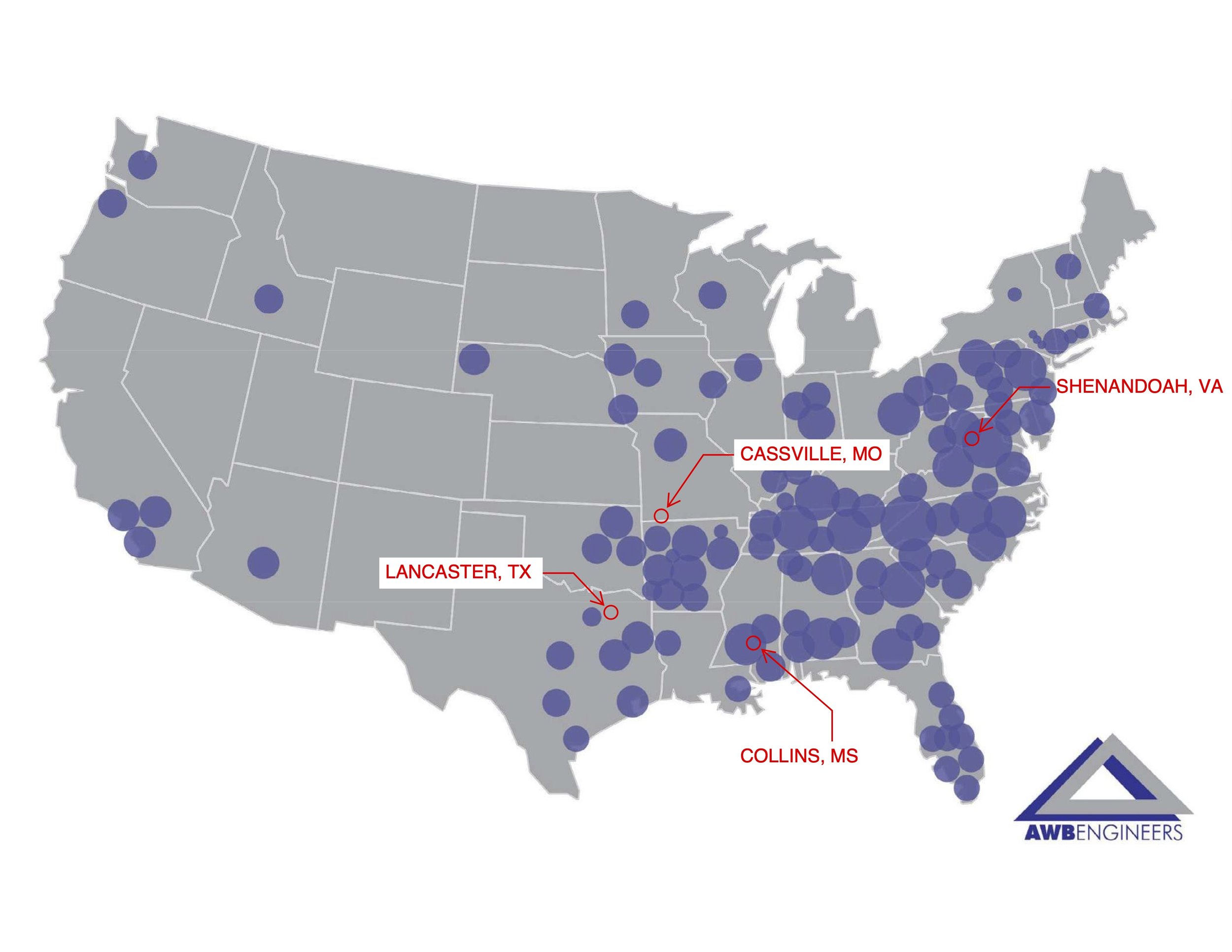 map of the United States