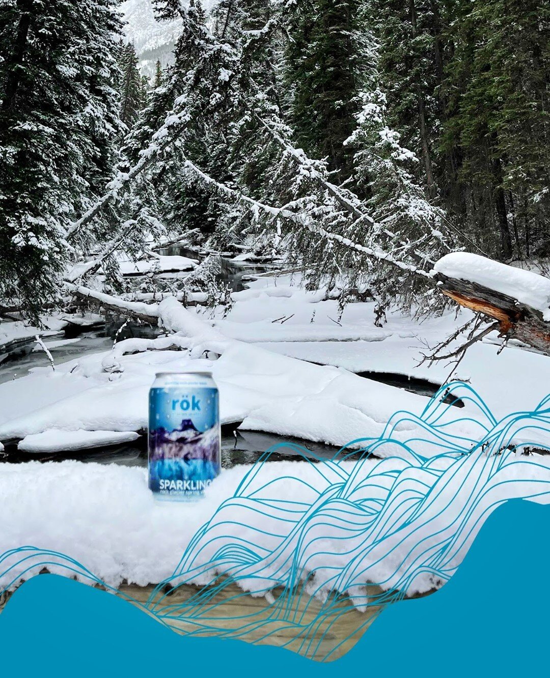 We could all use a little extra magic some days, get yours in a can of r&ouml;k Glacier Water.

Seek to enjoy the little things in life, with r&ouml;k Glacier Water canned right here in the Canadian Rocky Mountains.

#FlowsHereNotFlownHere #CANadian 
