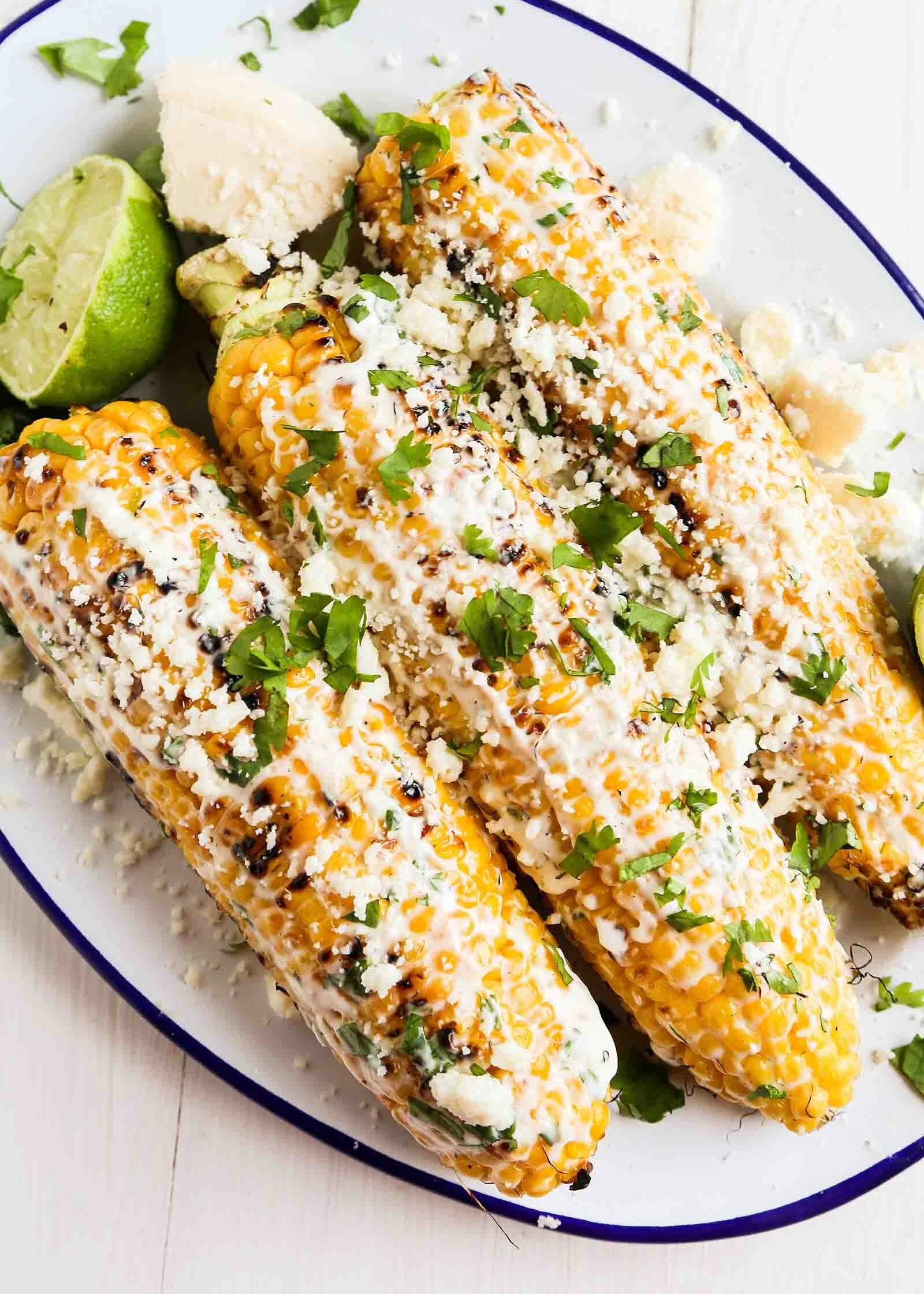 Mexican Street Corn / Grilled Corn on the Cob