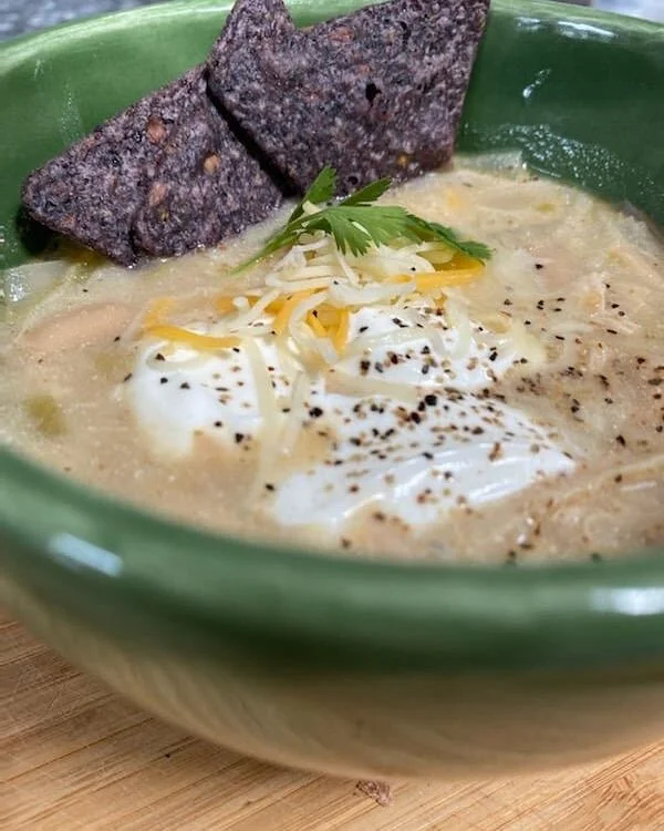 Green Chili White Bean Soup 
