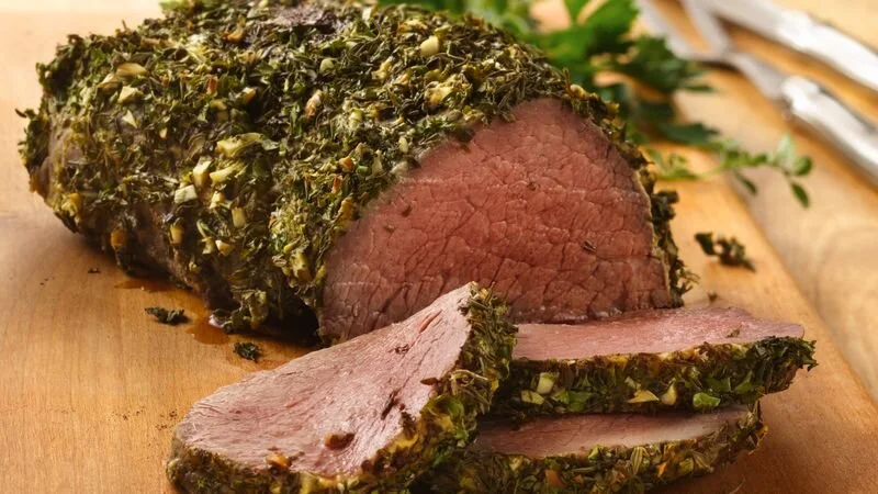 Dijon-Herb Rubbed &amp; Roasted Tenderloin 