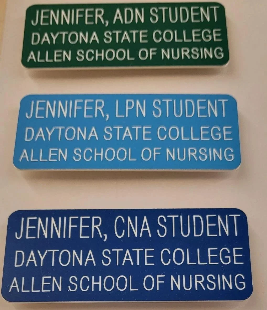 Engraved Name Tags
