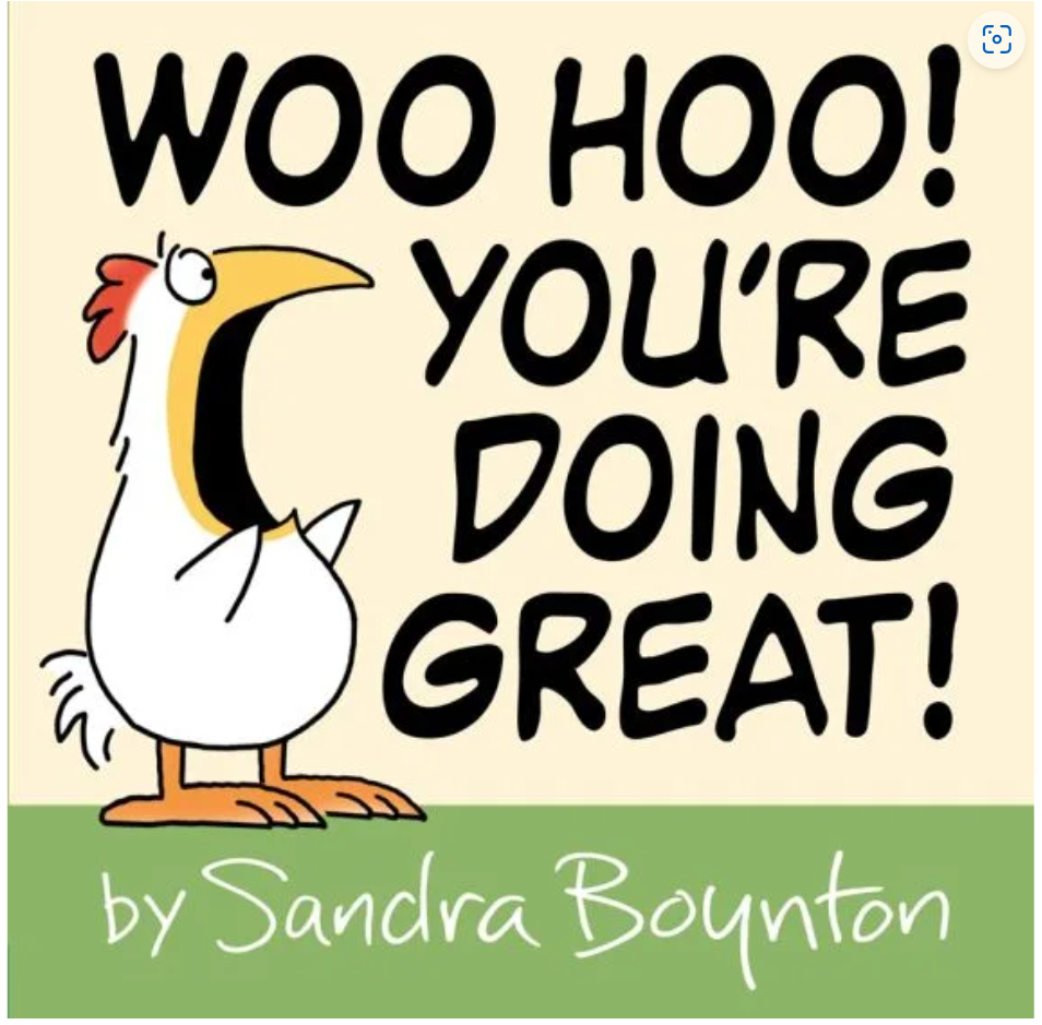 WOO HOO! You're Doing Great!