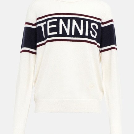 Tory Sport Cashmere Tennis Sweater
