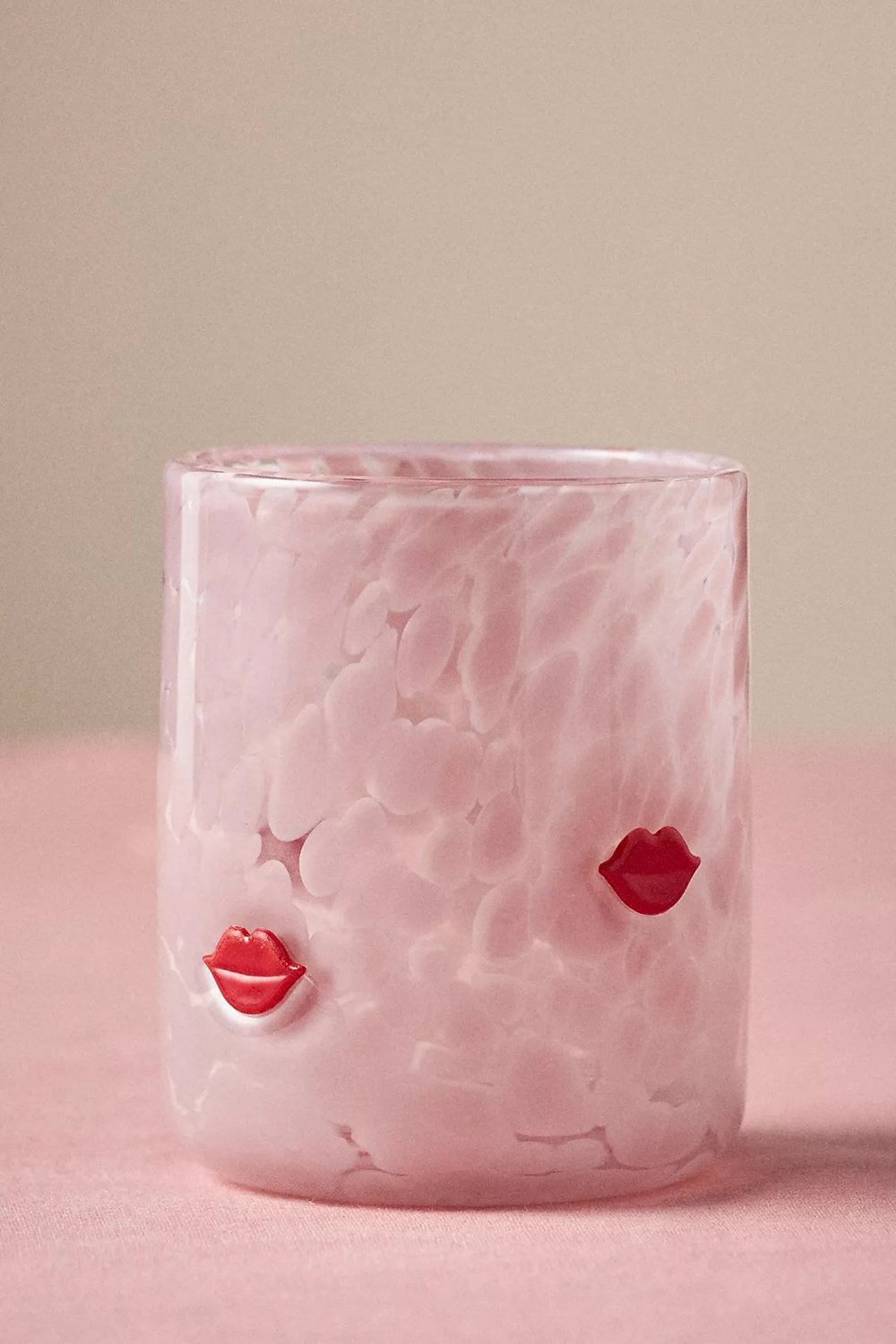 Anthropologie Valentine Icon Juice Glass