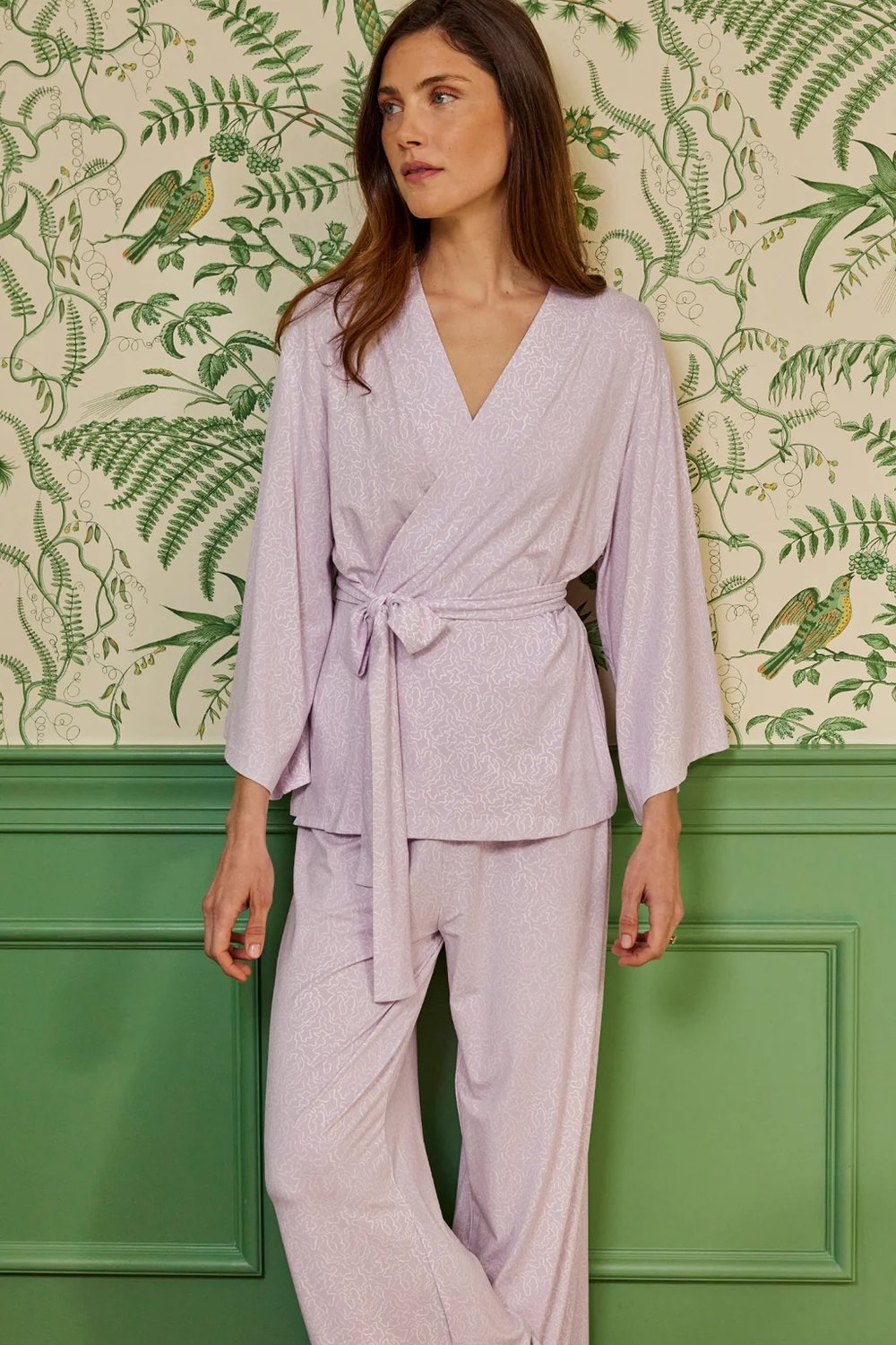 DreamKnit Kimono Pajama Set