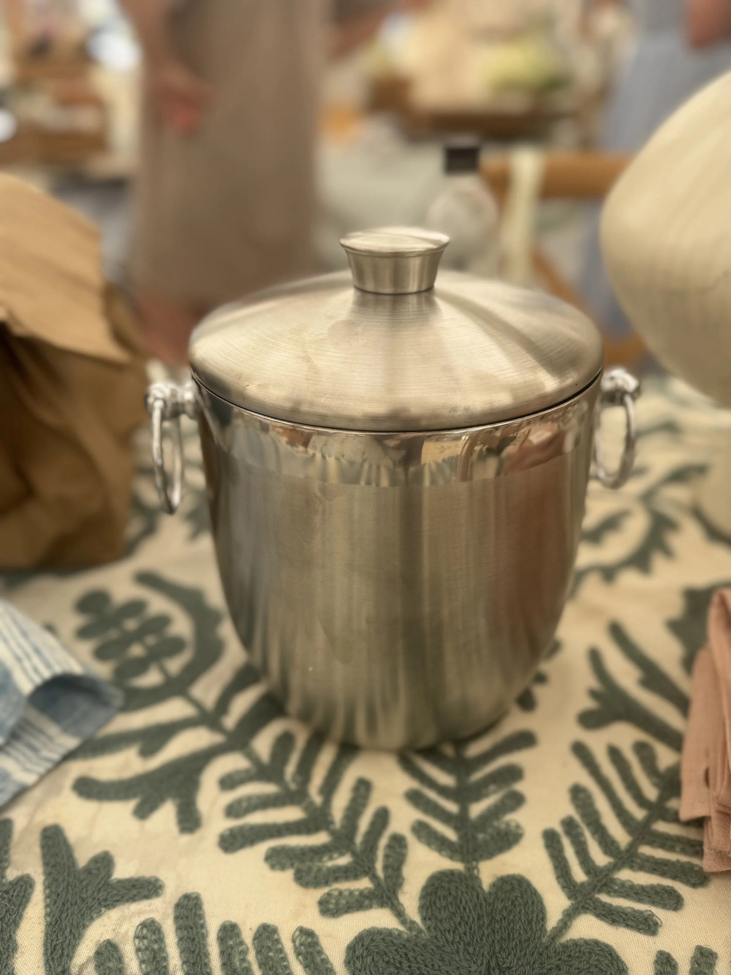 Vintage Silver Ice Bucket
