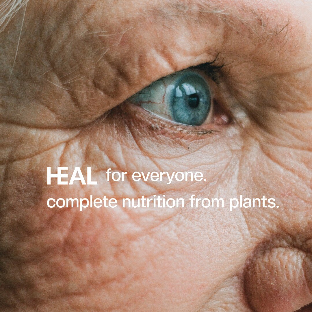 HEAL/ for everyone.

complete nutrition from plants.

everyone deserves optimal food.

regardless what walk of life you are from.