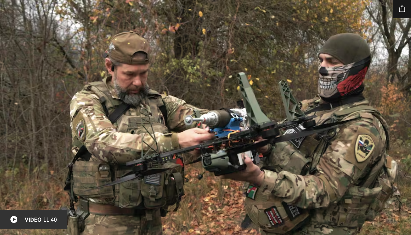 Witnessing the Drone War for Ukraine from the Russian side