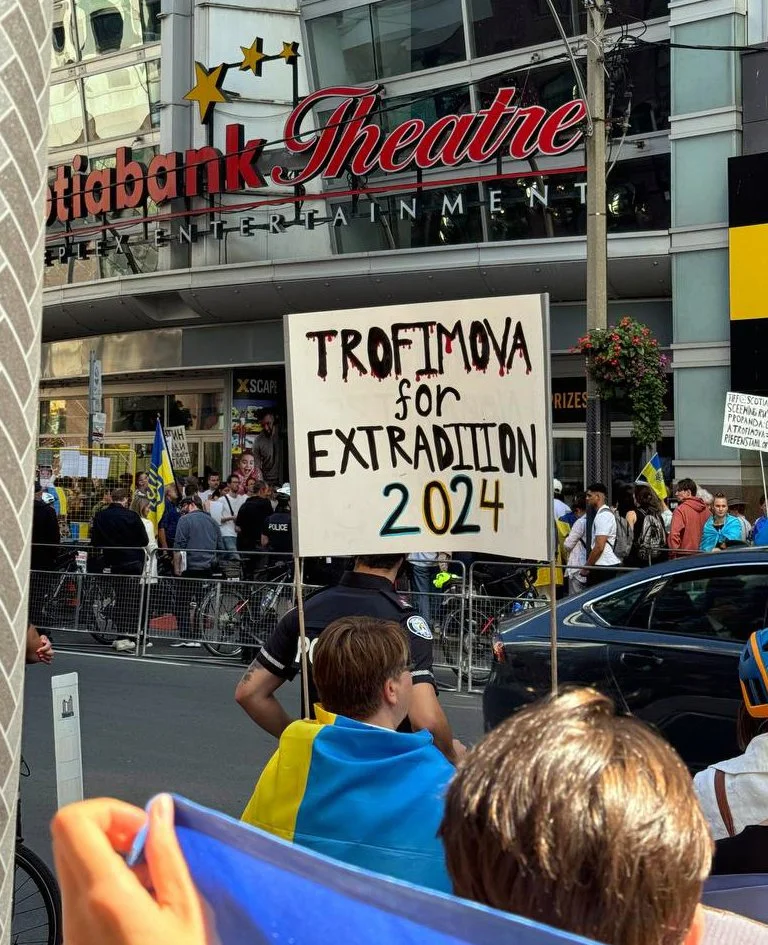 Ukrainians protest Russians at War documentary at TIFF – without seeing it