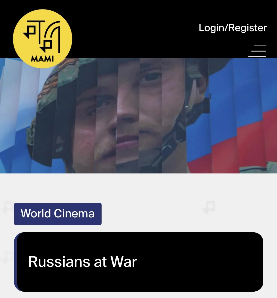 Russians at War at the Mumbai Film Festival
