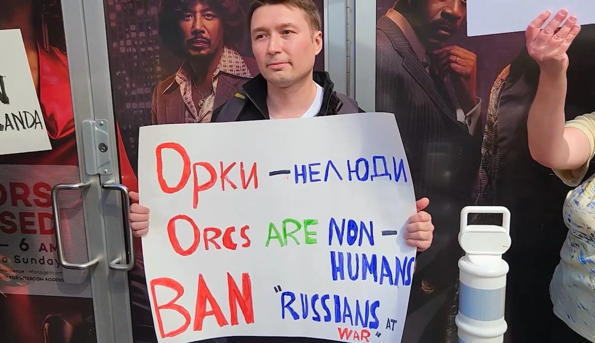Ukrainians protest Russians at War documentary at TIFF – without seeing it