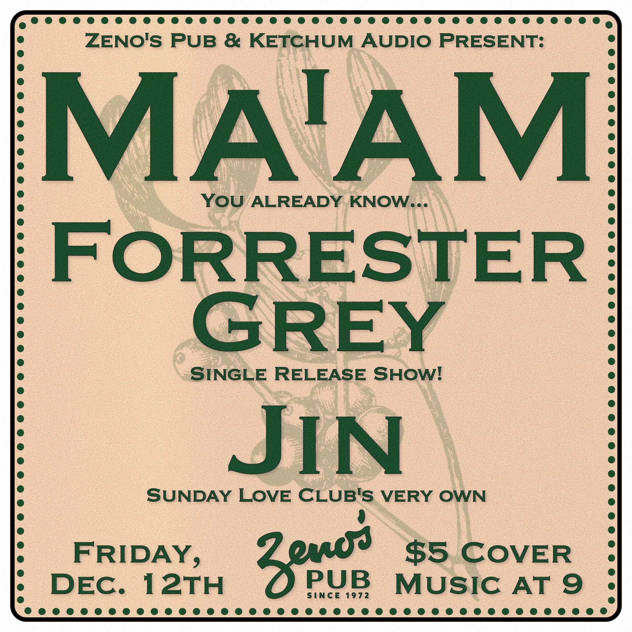 Ma'aM with Jin Ryoo & Forrester Grey 