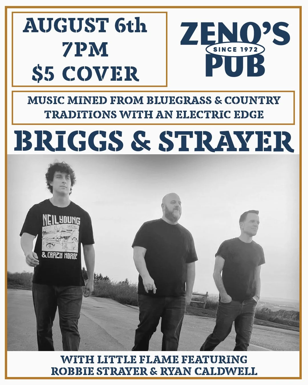 Briggs & Strayer with Little Flame