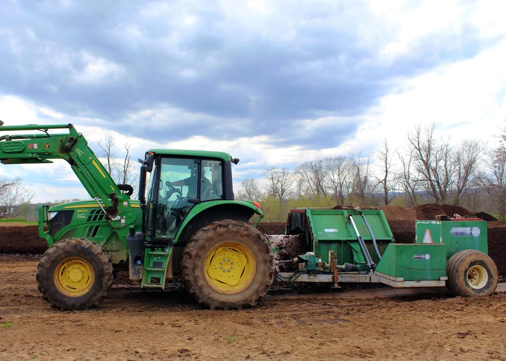  Ismael Cortes Arellano is the primary caretaker of Ayrshire Farm’s compost site. 