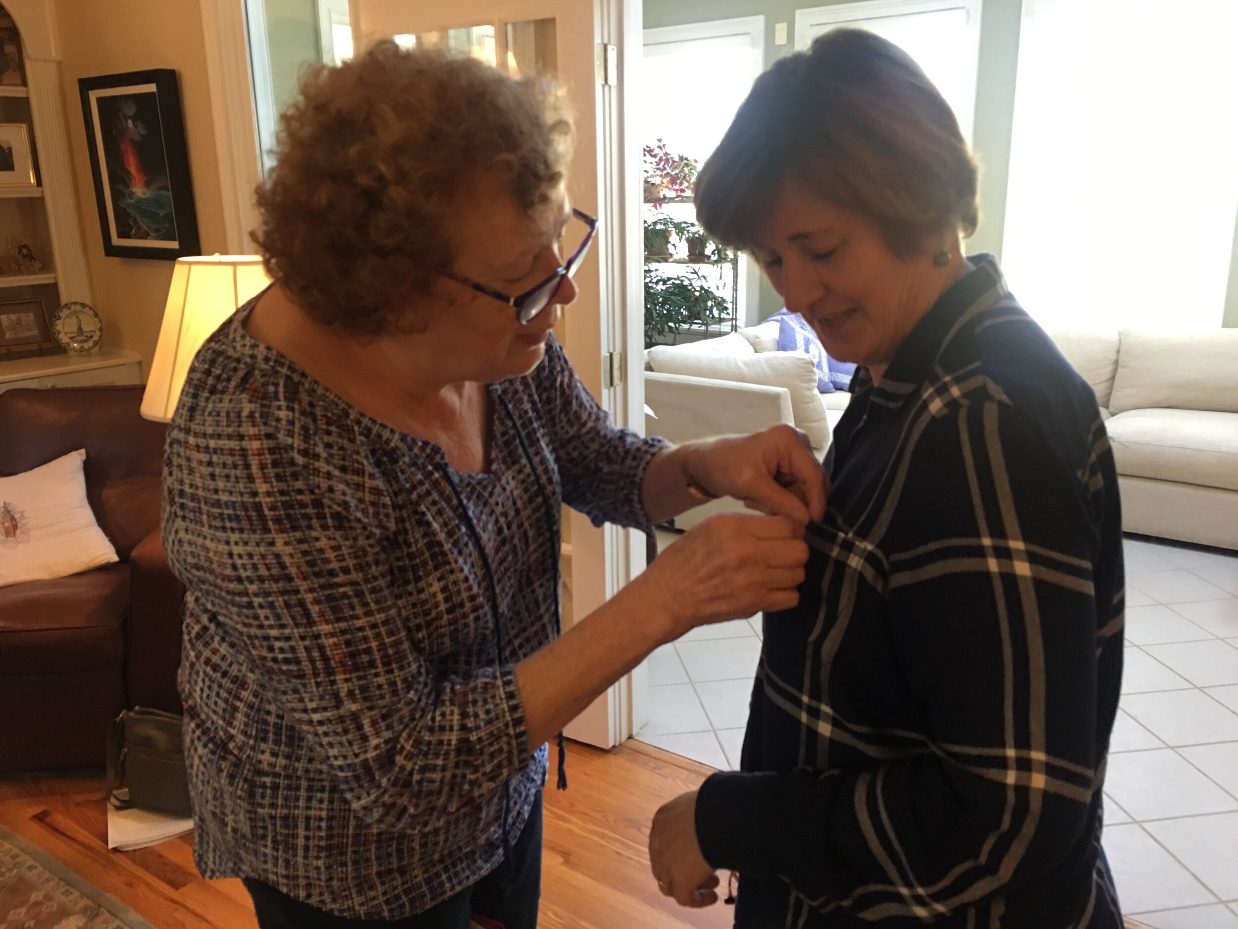 Pinning Becki Staunton as a member of Runnymede chapter, she is also our honorary State President.jpg