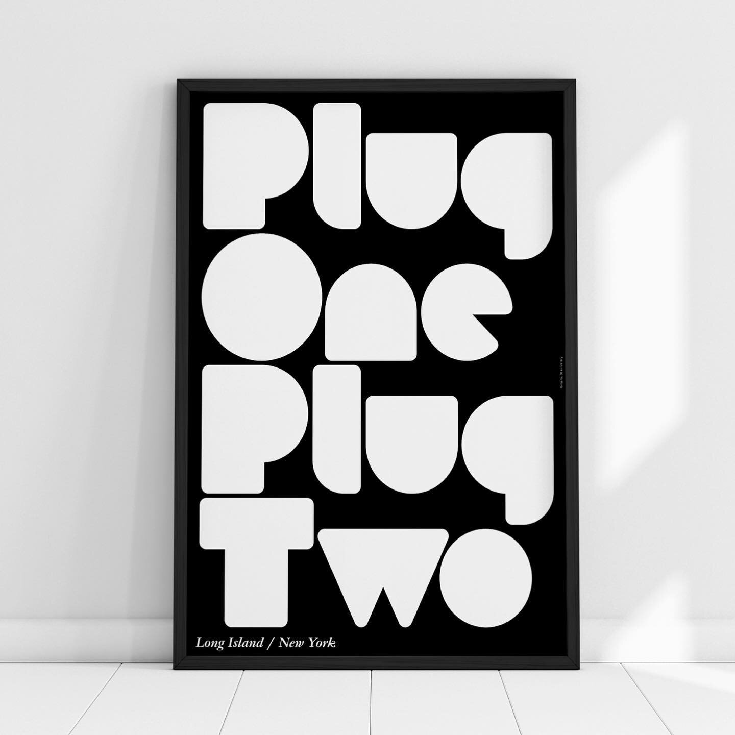 Plug One Plug Two a typographical tribute to New York&rsquo;s finest - De La Soul. 
Available Now at shop @generalobservatory 
.
.
.
.
.
#delasoul #newyorkart #newyorknewyork #hiphopnyc #hiphopart #hiphopdesign #blackandwhitedesign #blackandwhiteartw