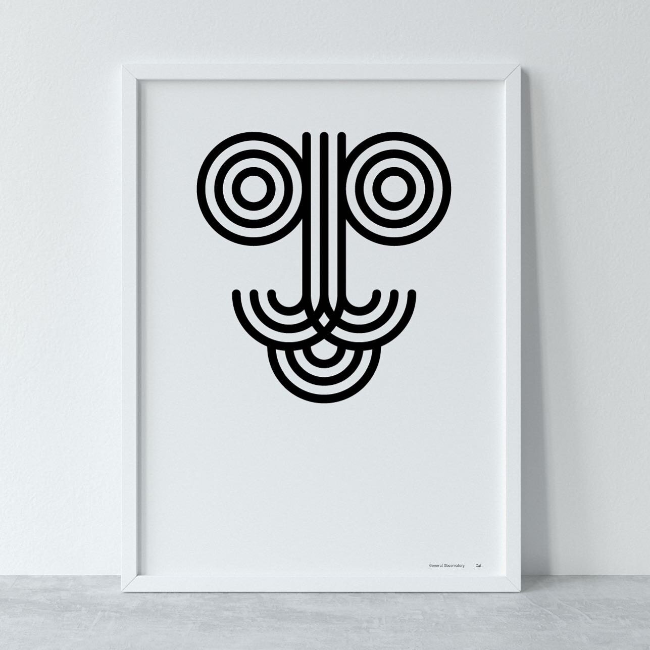 Cat - a minimal tribal take on our feline friends. (Also available in gold)
A3 sized 190gsm matte stock. 
Available @generalobservatory 
.
.
.
.
#catart #catartwork #minimalcats #blackandwhitecats #blackandwhitecat #blackandwhitecatsofinstagram #blac