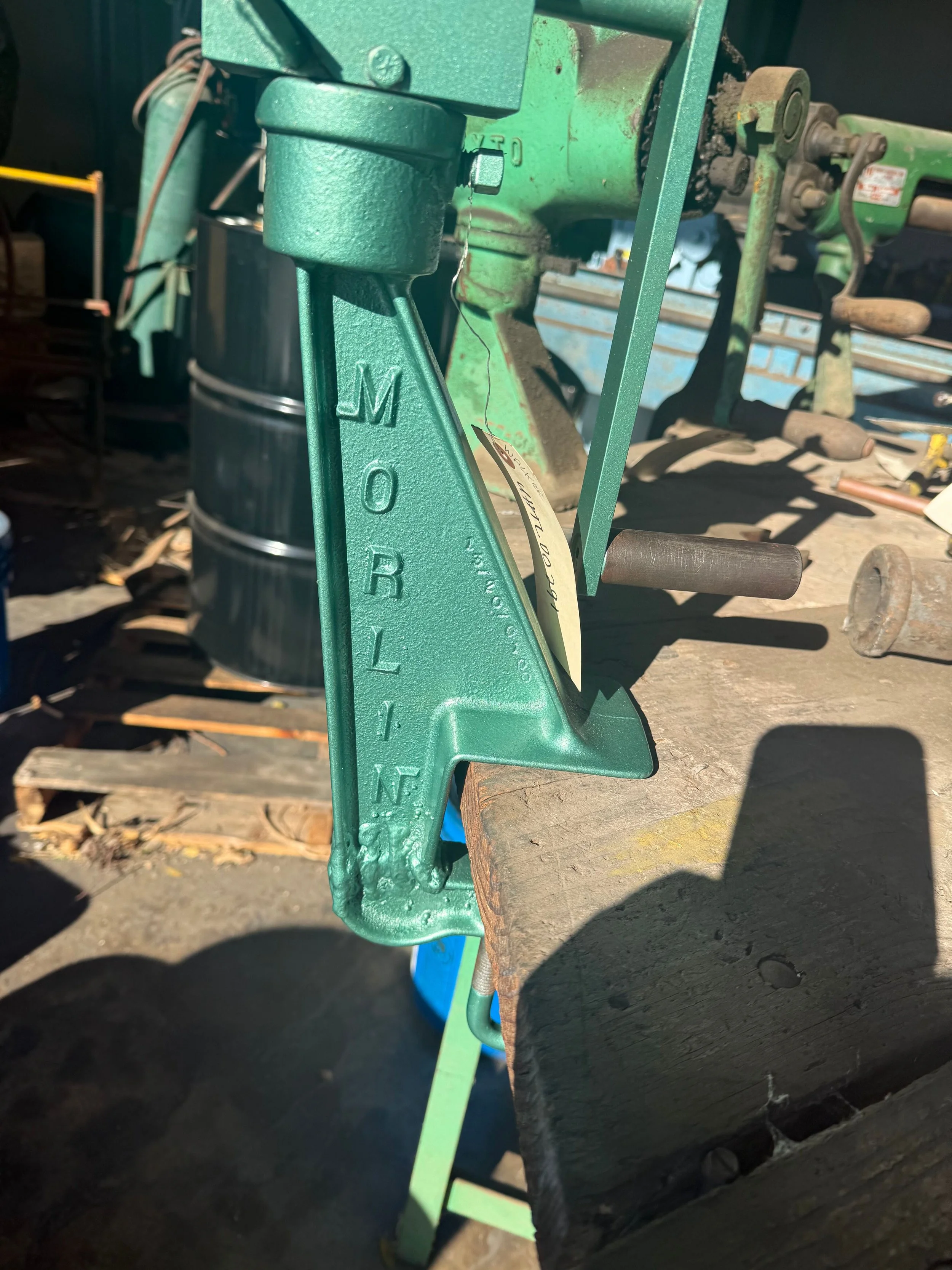 USED MORLIN HAND FLANGER