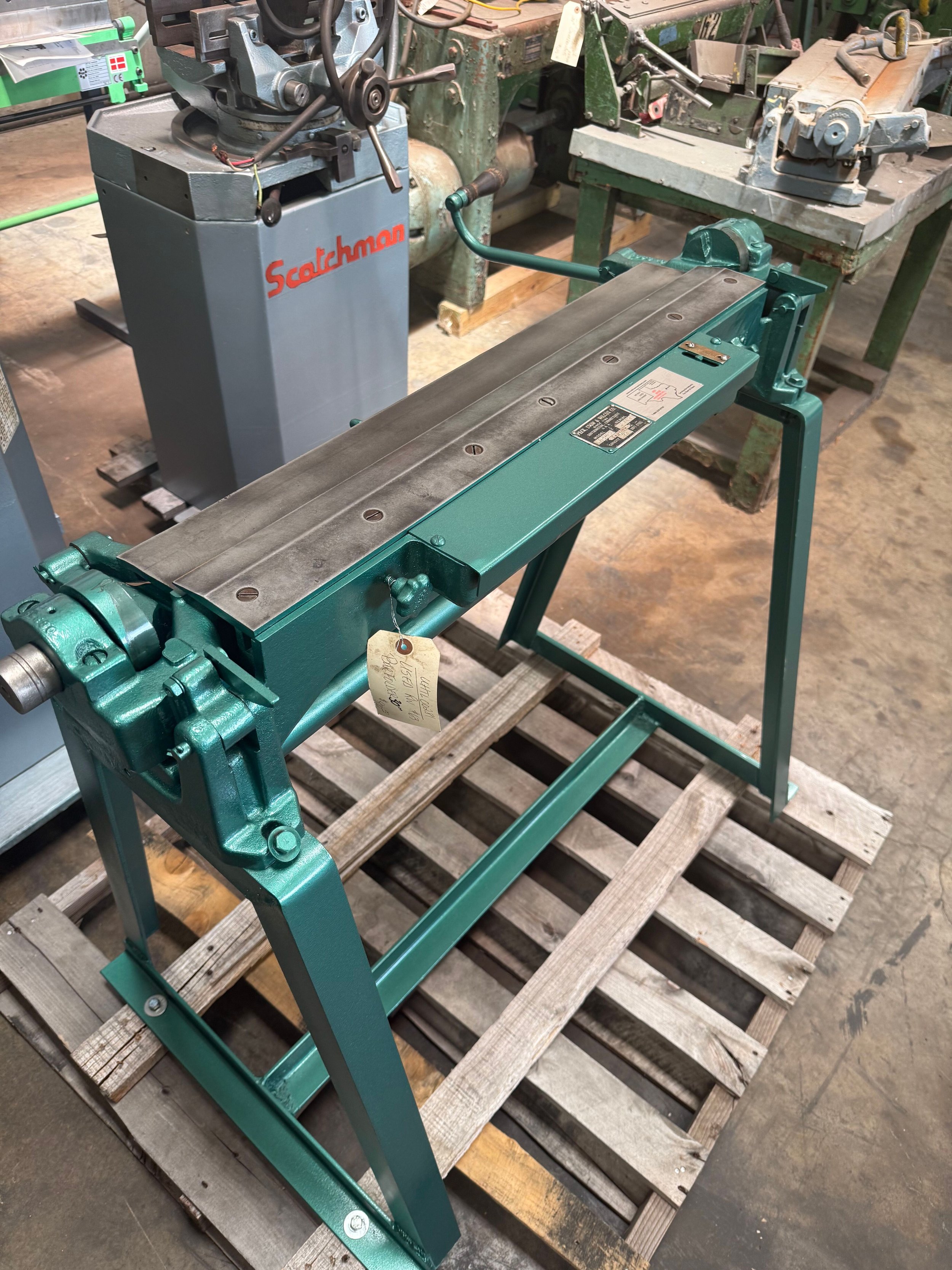 | Condition: USED | Type: BAR FOLDER  | Manufacturer: ROPER WHITNEY  | Model: 63 | Year: UNKNOWN |