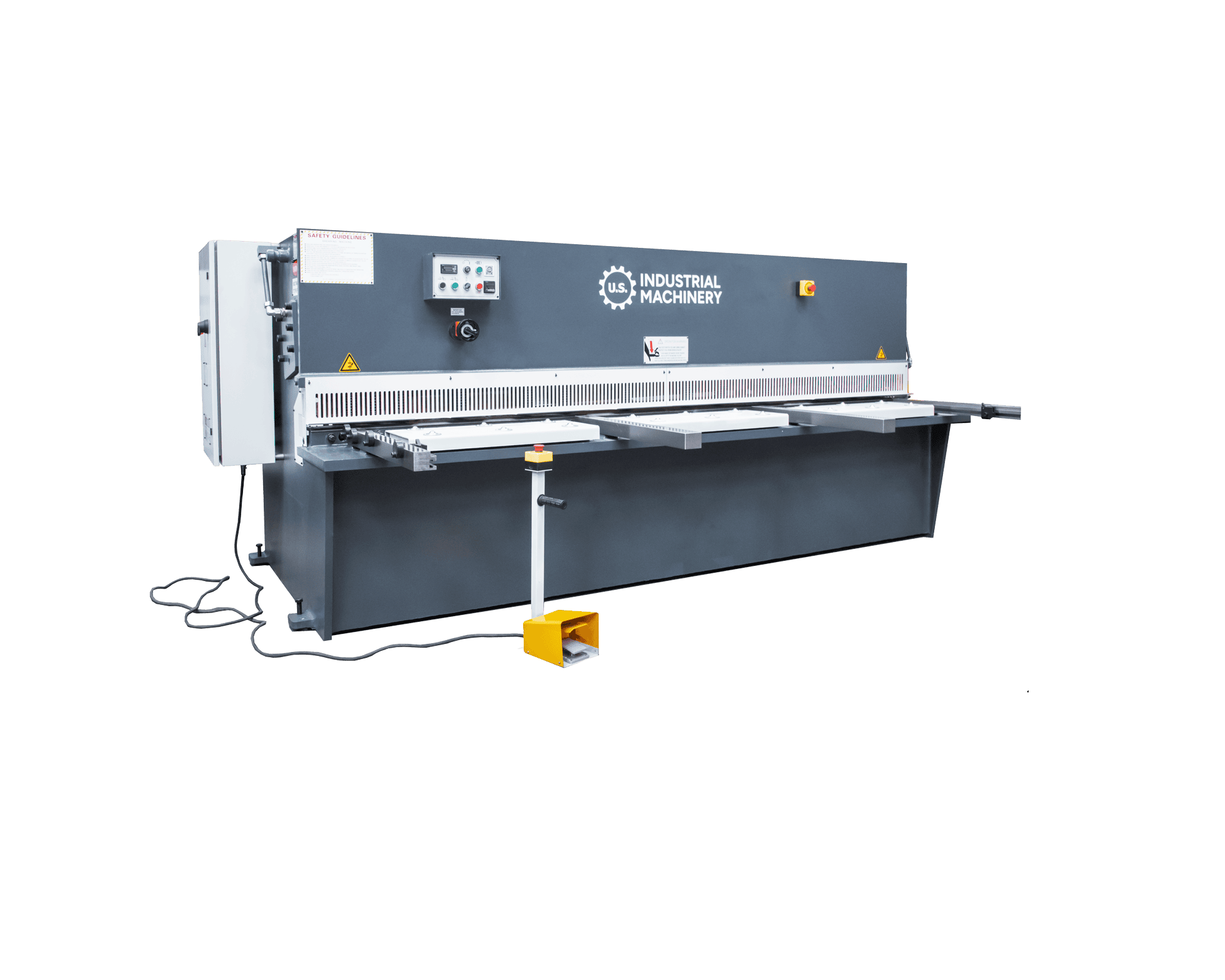 NEW U.S. INDUSTRIAL 10' X 1/2' HYDRAULIC SHEAR
