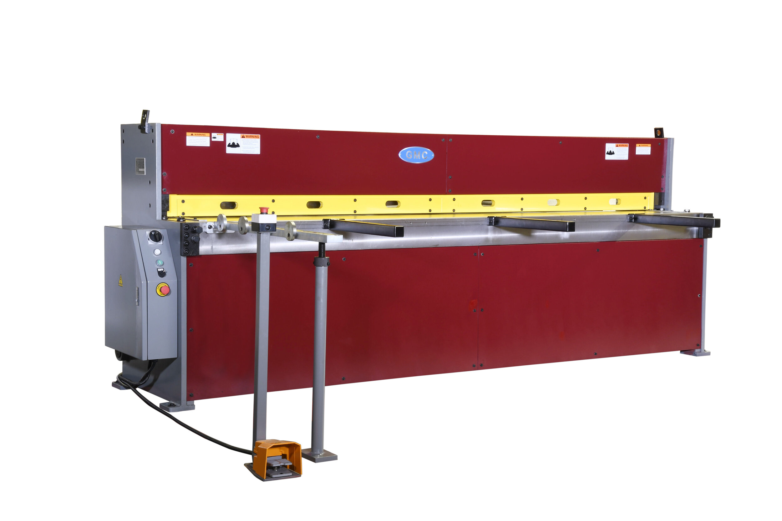 GMC HS-1010MD Hydraulic Shear is built for efficiency & safety. With a durable frame, adjustable settings & user-friendly controls, it’s perfect for precision cutting needs.