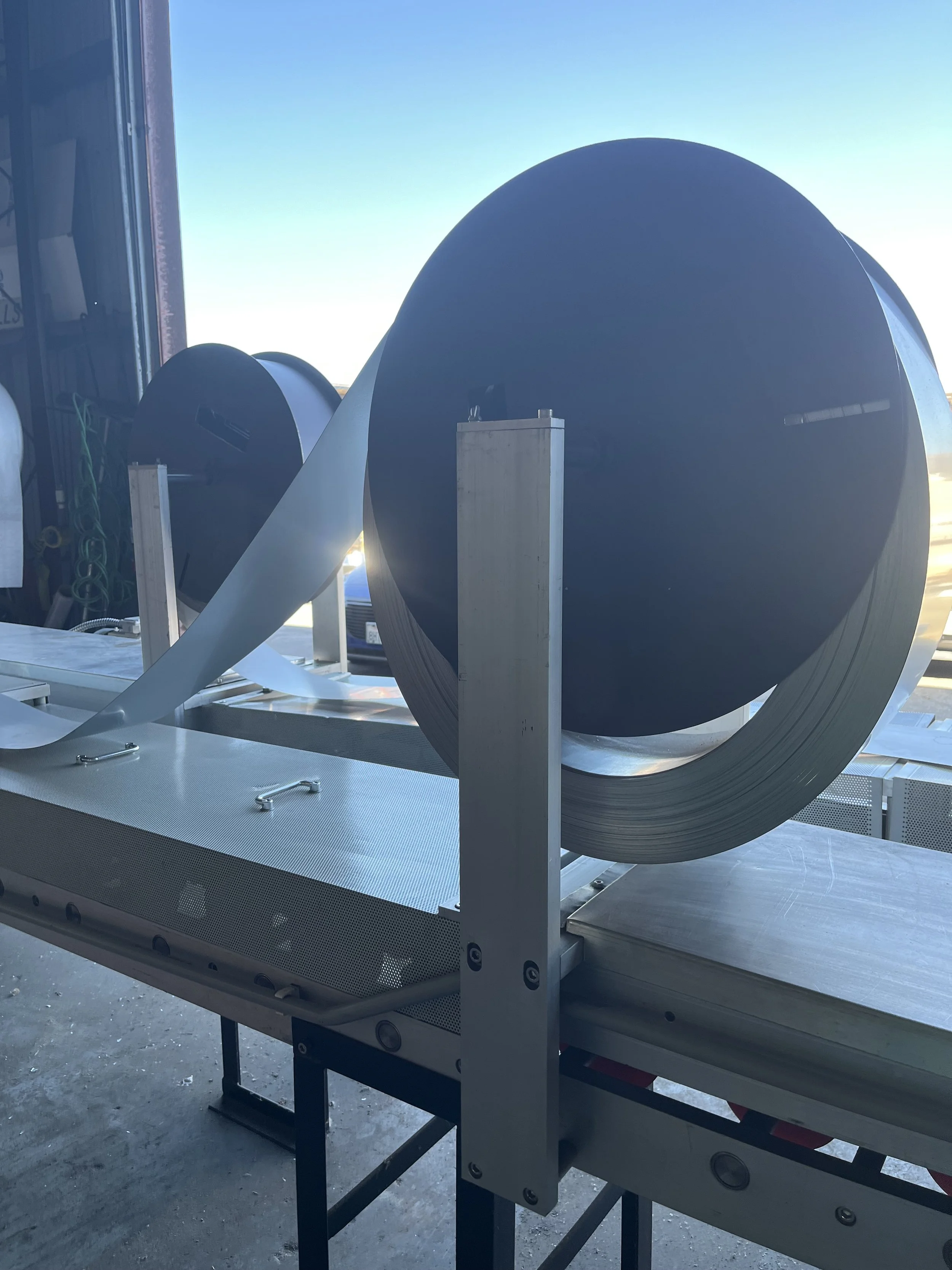 USED LIBERTY DOWNSPOUT MACHINE — Red River Machinery Inc