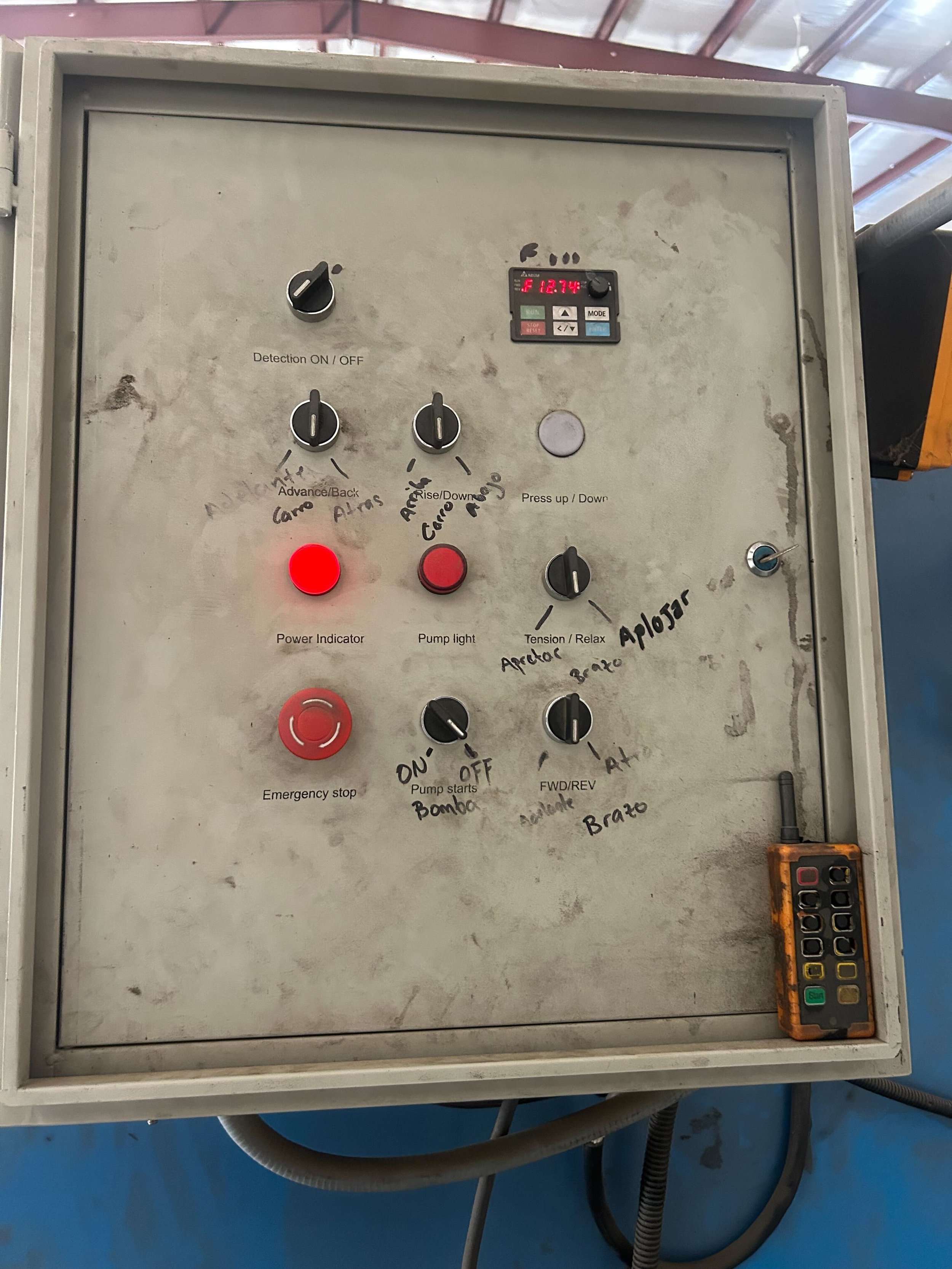 USED GRIFFIN AG PANEL LINE WITH DECOILER AND COIL CART COMBO