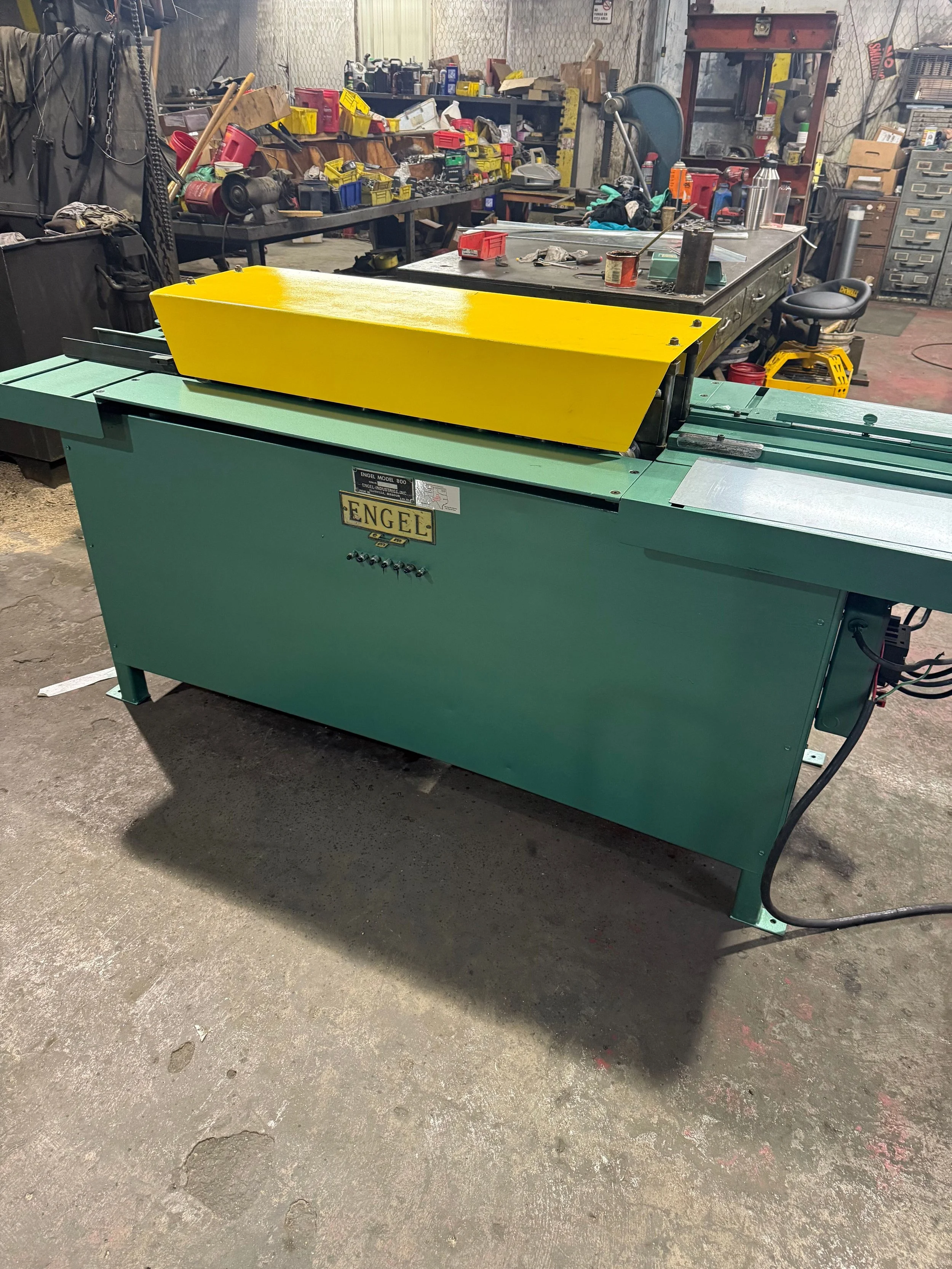 | Condition: USED | Type: ROLLFORMER | Manufacturer: ENGEL| Model: 800 | Year: UNKNOWN |