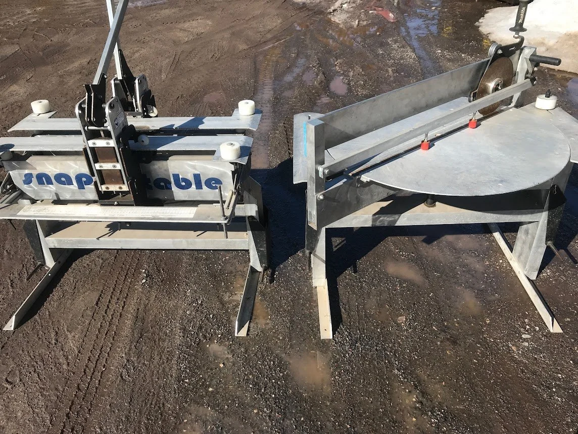 USED SWENSON SNAP TABLE AND ANGLE CUTTER