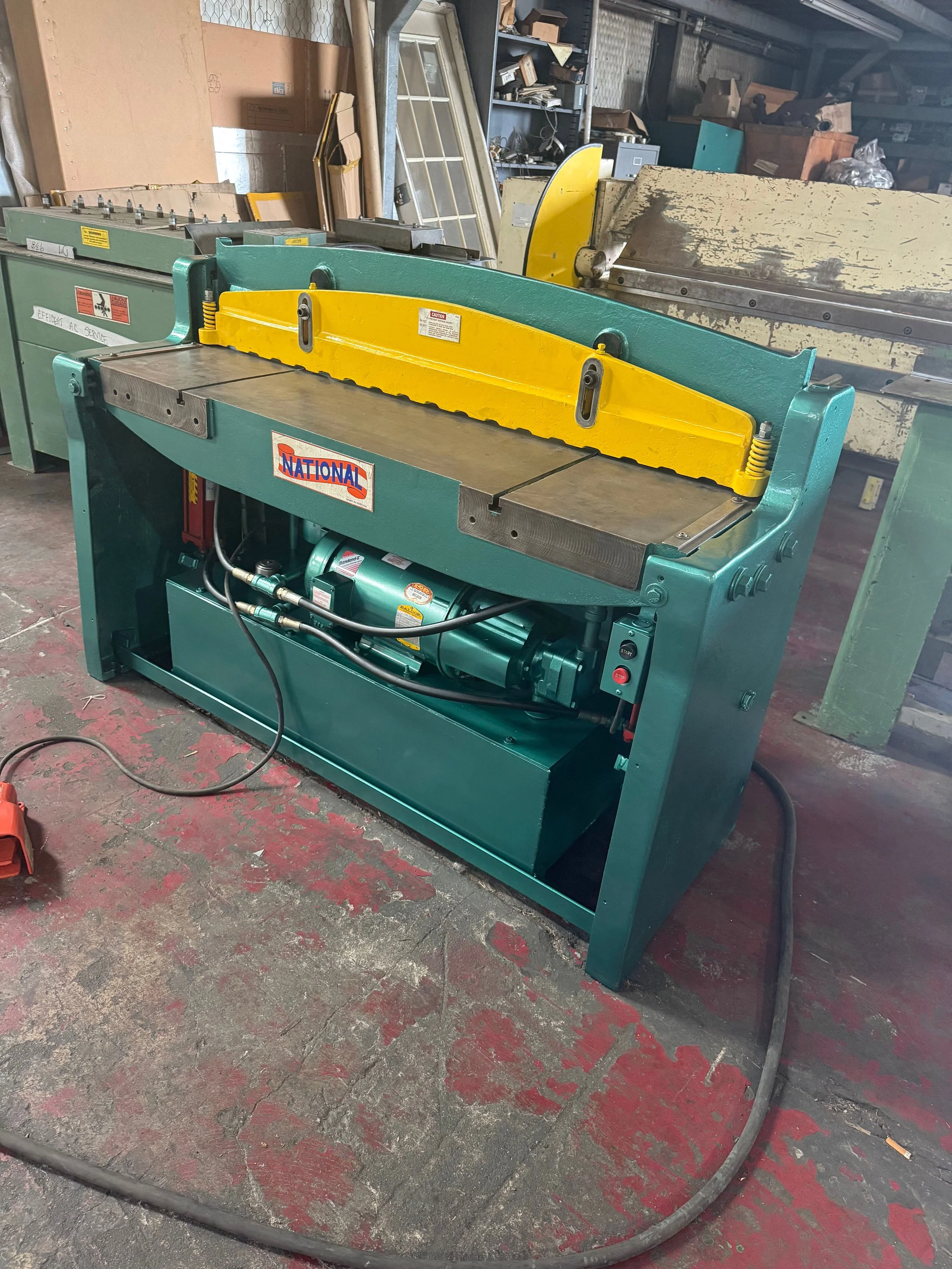 USED NATIONAL NH5210 HYDRAULIC SHEAR