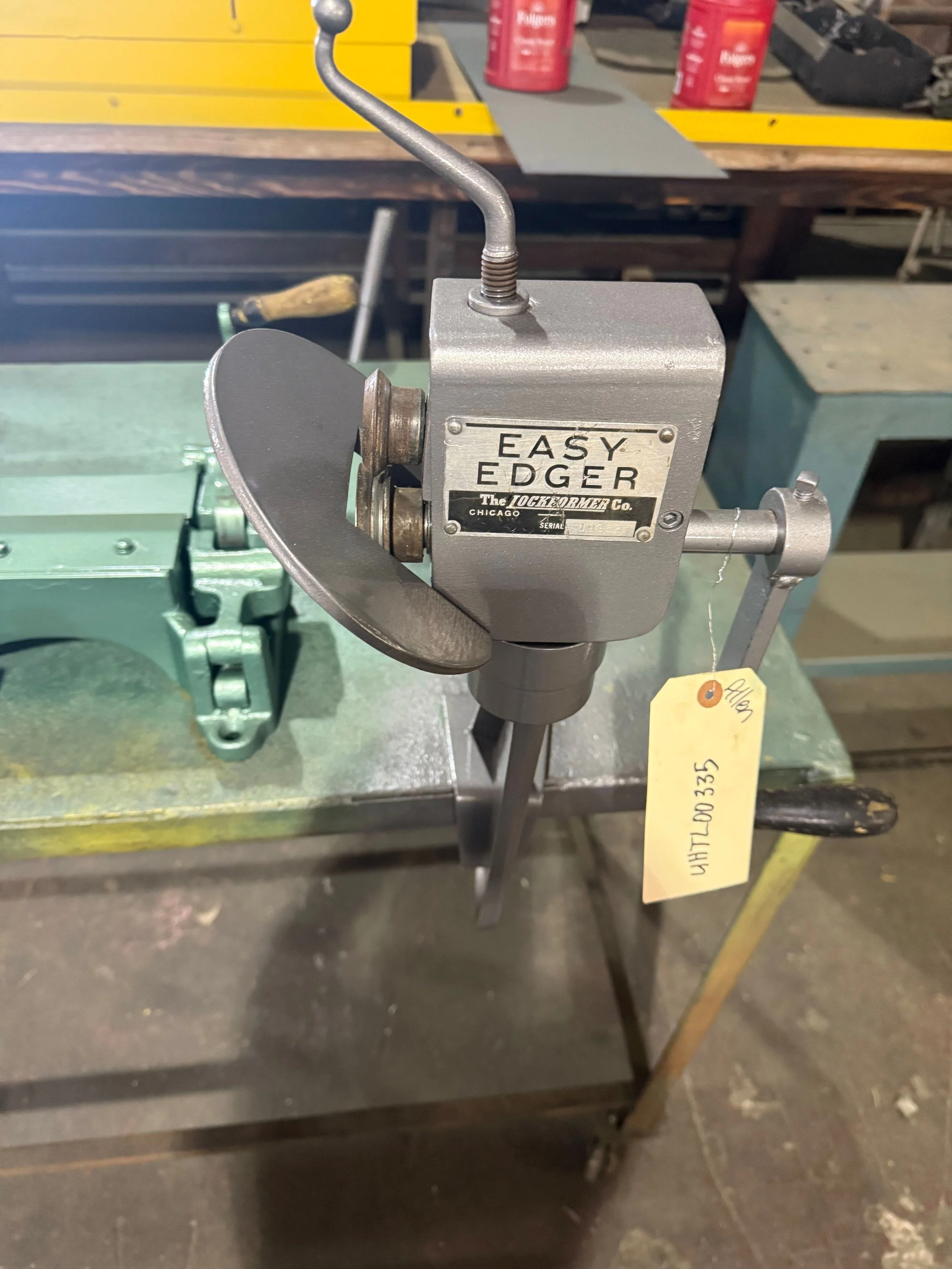 | Condition: USED | Type: EASY EDGER | Manufacturer: LOCKFORMER | Model: UNKNOWN | Year: UNKNOWN |