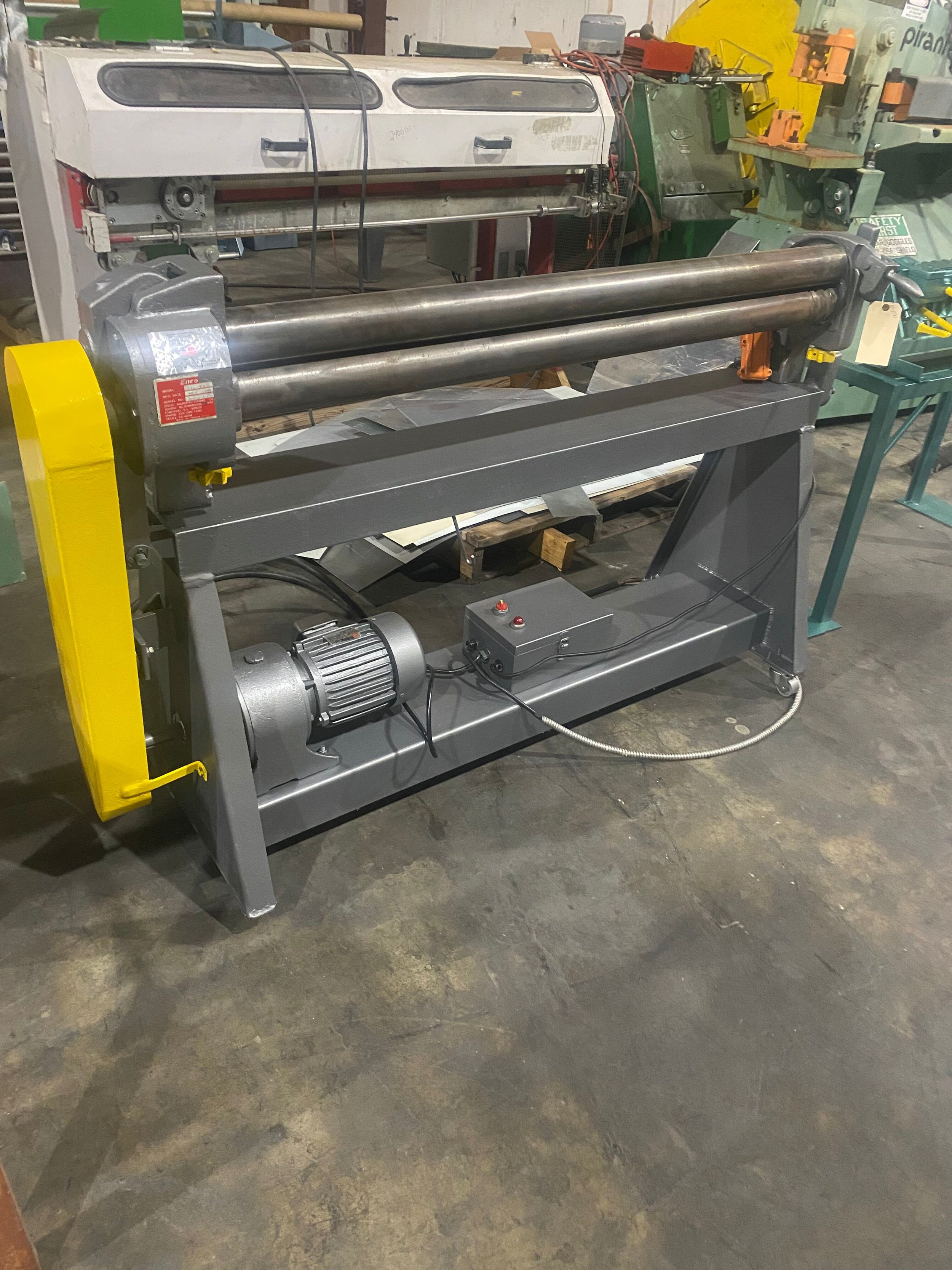USED ENCO 4FT 16GA ELECTRIC SLIP ROLL