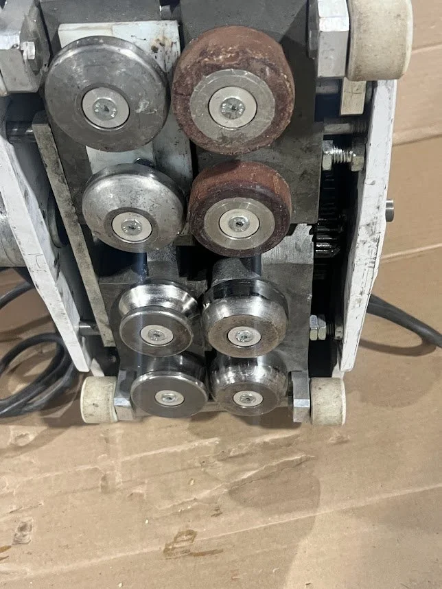 USED SCHELBACH DOUBLE LOCK POWER SEAMER FOR ROOF PANEL MACHINES