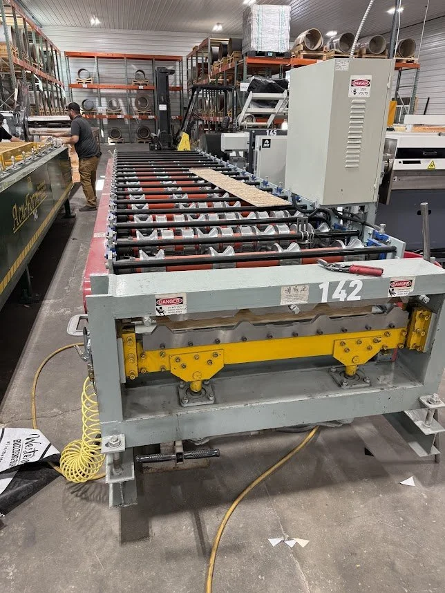 | Condition: USED | Type: ROOF PANEL MACHINE | Manufacturer: CSC | Model: PBR | Year: 2020 |
