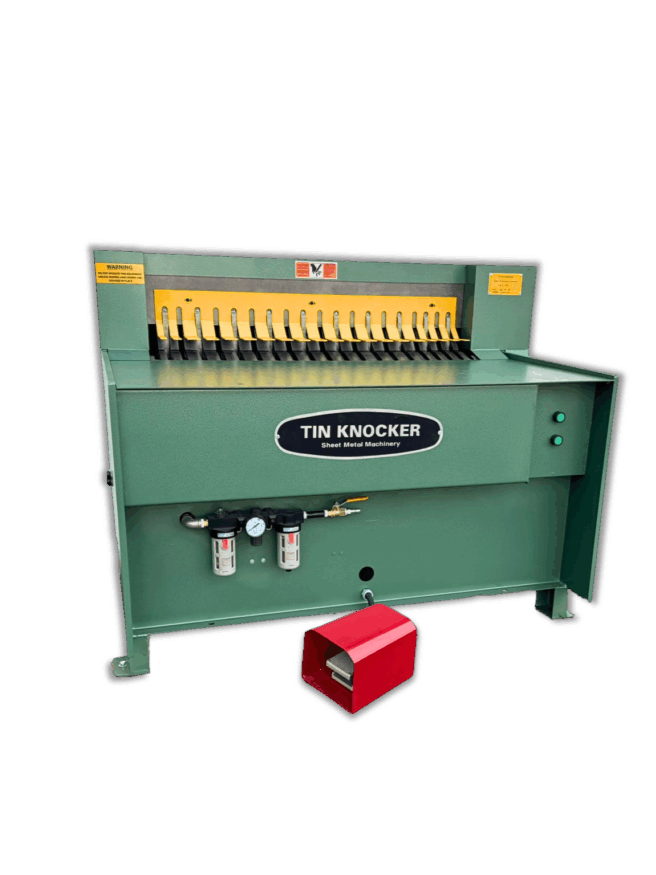 NEW TIN KNOCKER 36IN 18 GA PNEUMATIC CLEAT BENDER