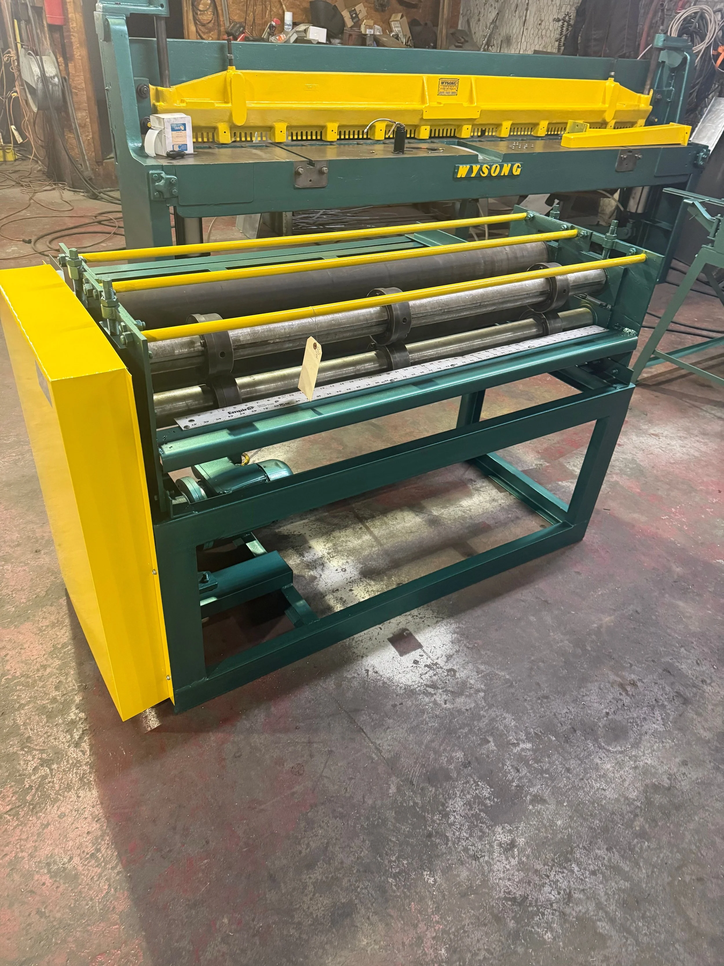 | Condition: USED  | Type: GANG SLITTER  | Manufacturer: UNKNOWN  | Model: UNKNOWN | Year: UNKNOWN |