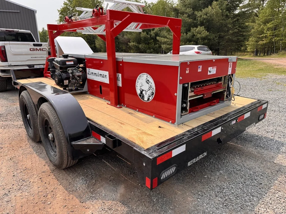 USED 2025 ZIMMERMAN Z-PANEL ROOF PANEL ROLLFORMER