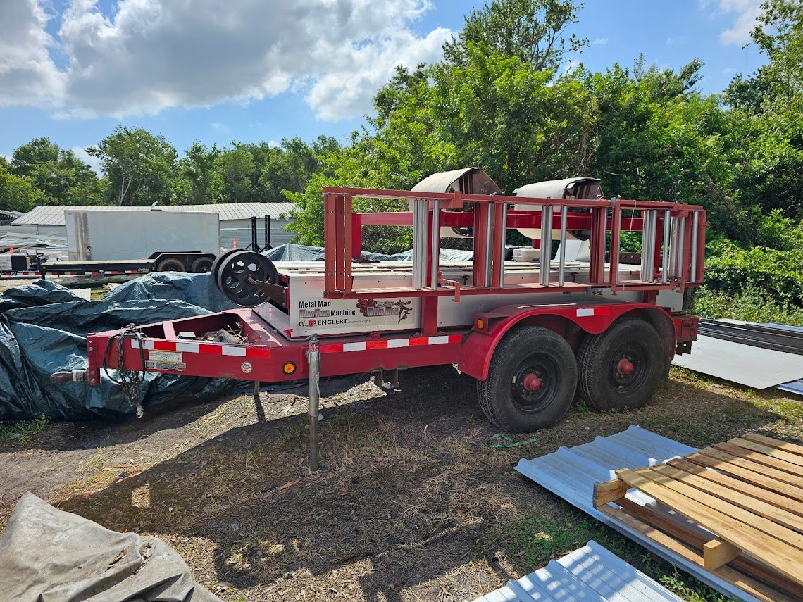 Discover the power of the 2006 Englert MMP Multi Panel Roof Panel Rollformer! This used machine offers efficiency and quality for your roofing projects.
