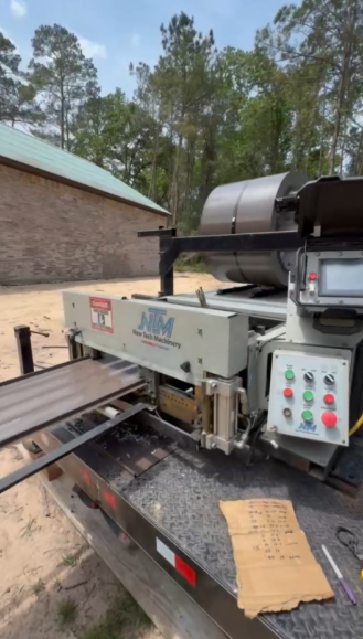 | Condition: USED | Type: ROOF PANEL MACHINE  | Manufacturer: NEW ECH MACHINERY | Model: SSQ | Year: UNKNOWN |