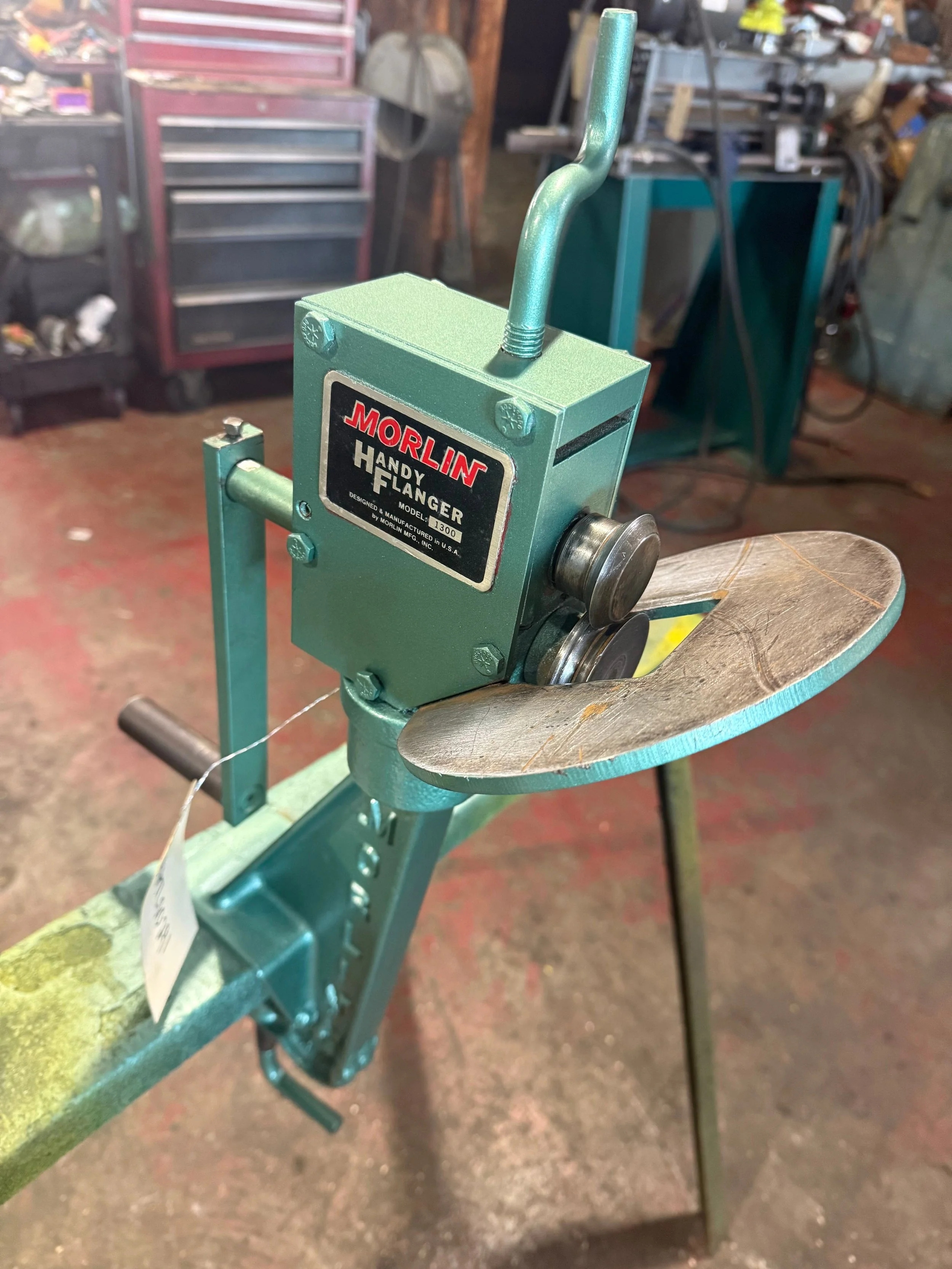 USED MORLIN HAND FLANGER